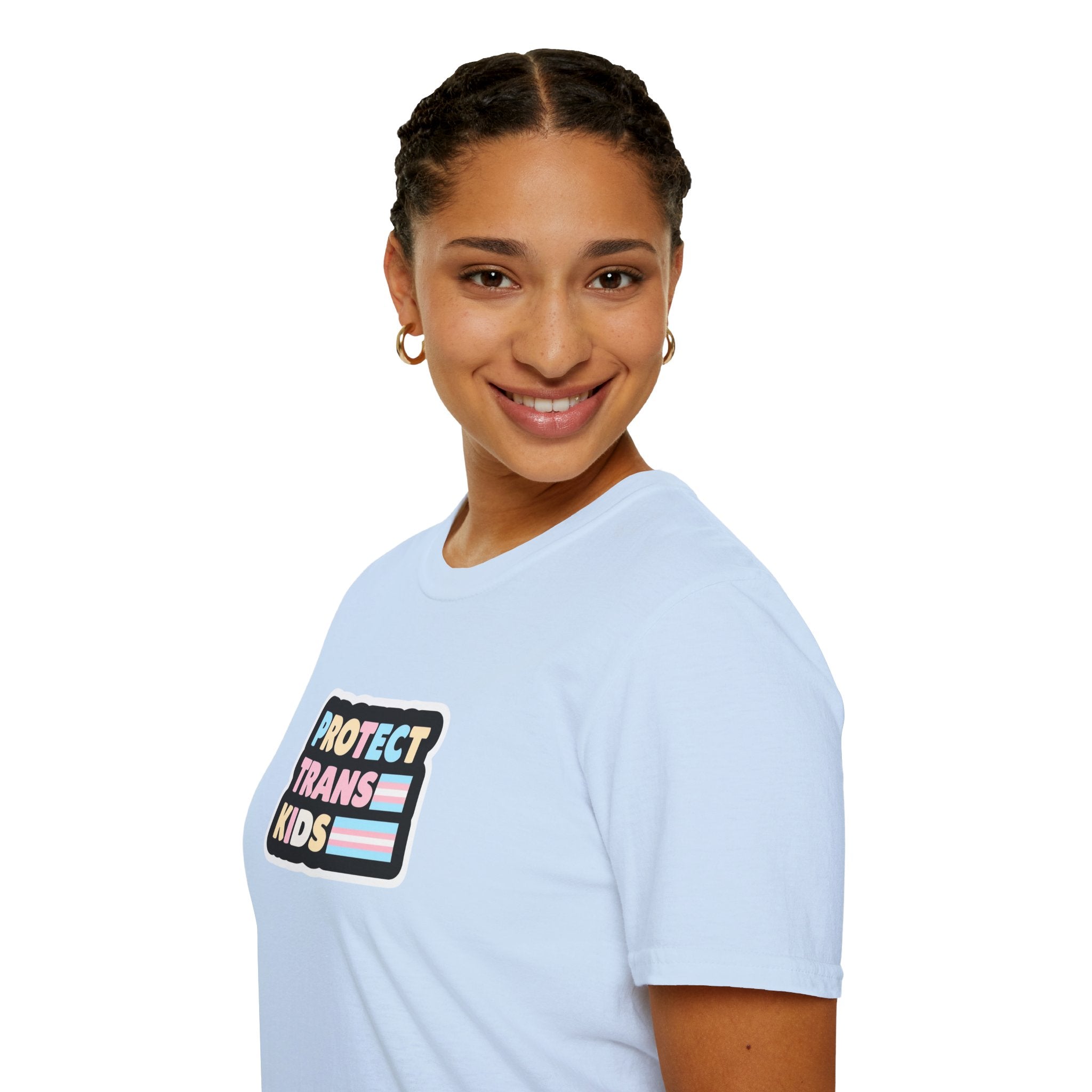 Camiseta unisex de estilo suave "Protect Trans Kids" - Empowerment &amp; Pride Apparel