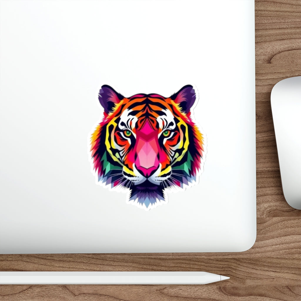 Die-Cut Stickers - Pride Tiger - EqualiTees.Me