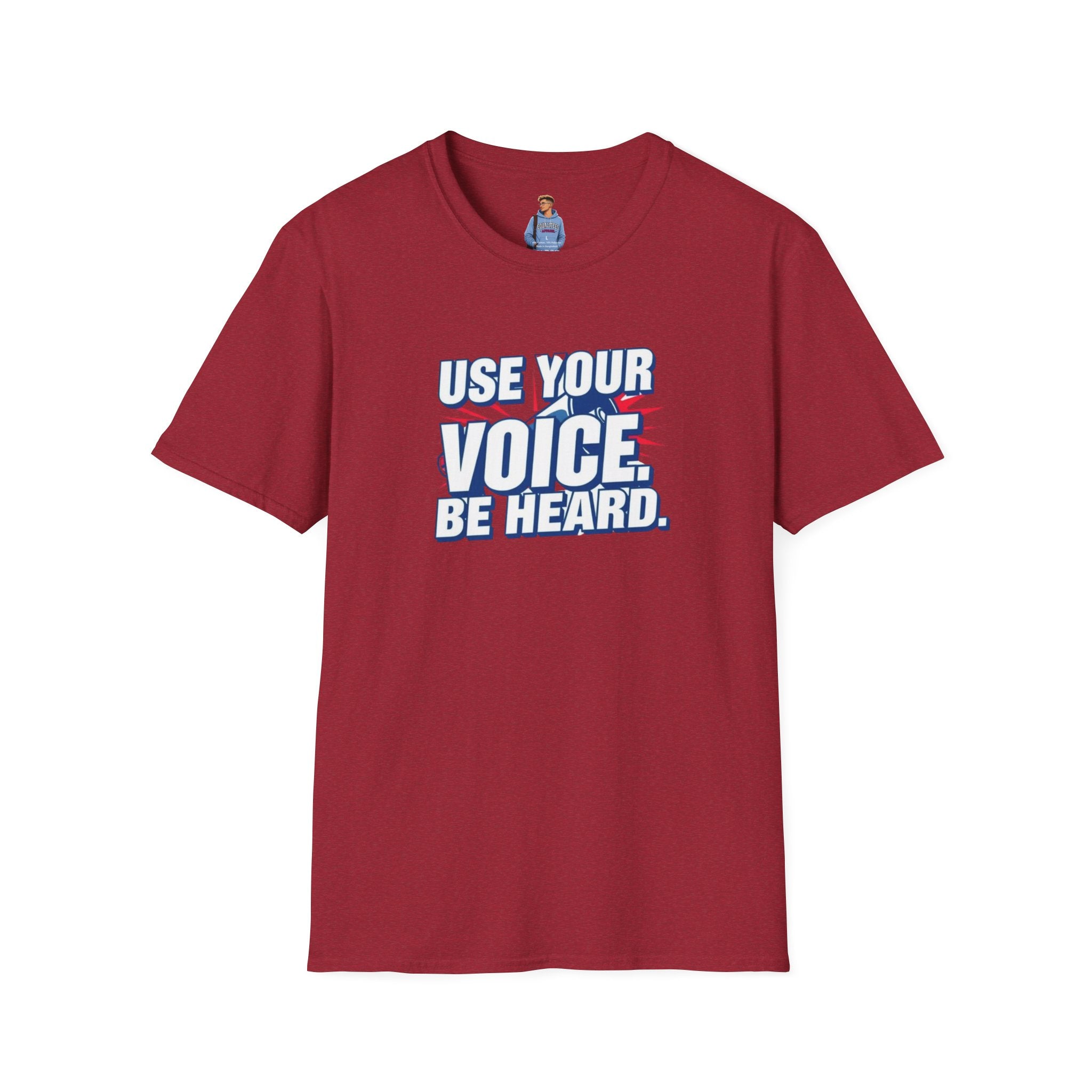 Camiseta de empoderamiento: usa tu voz y hazte escuchar