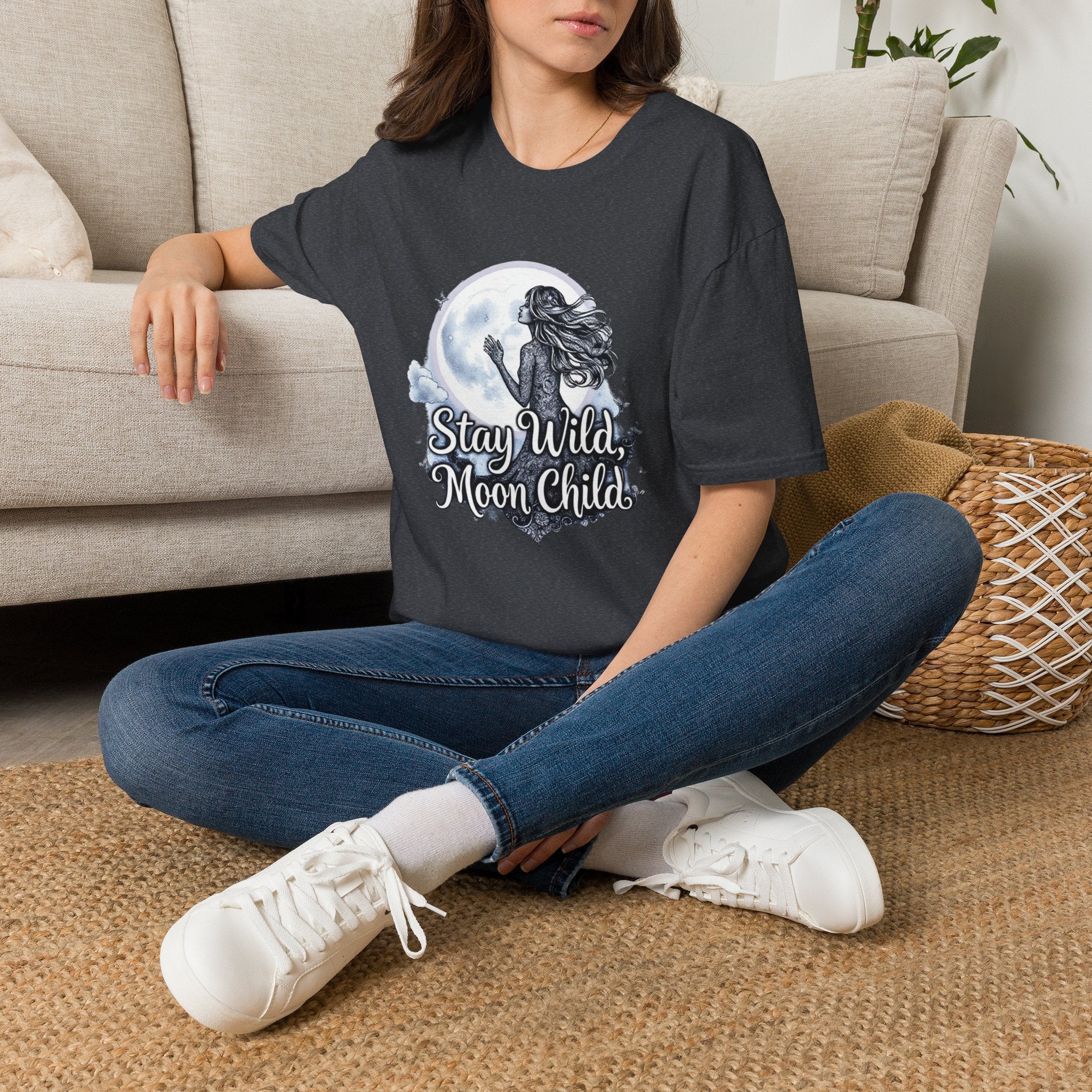Gypsy Moon T-Shirt - Stay Wild Moon Child
