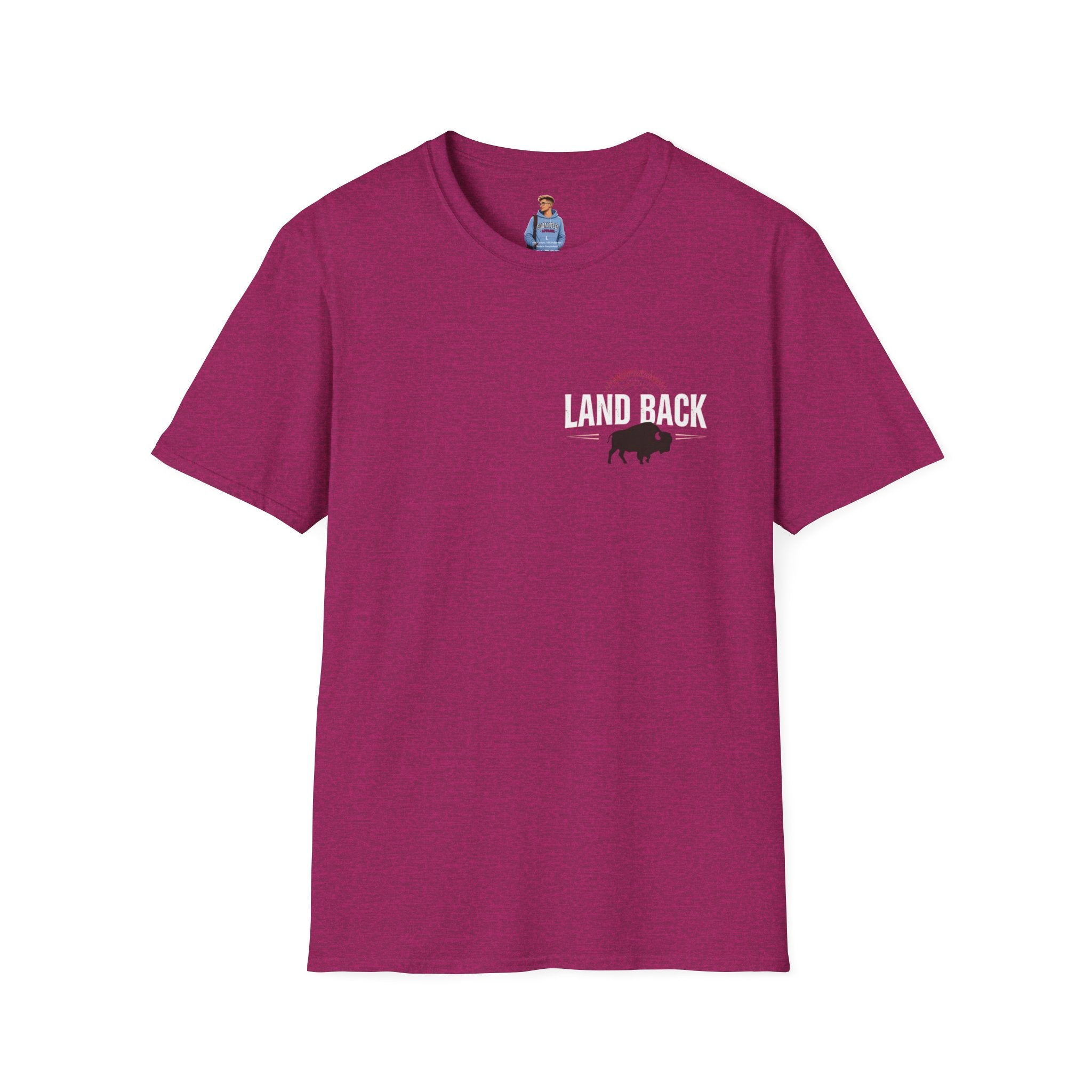 'Land Back' Unisex Softstyle T-shirt