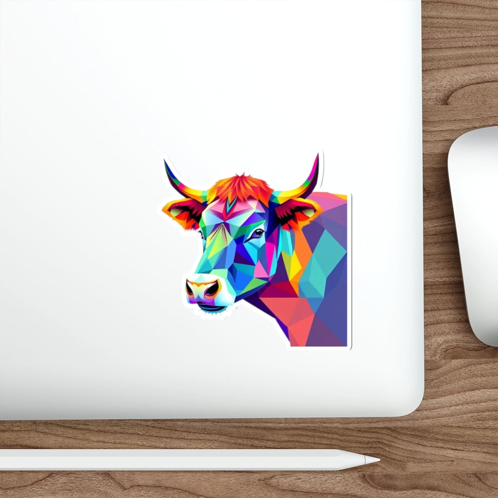Die-Cut Stickers - Pride Bull - EqualiTees.Me