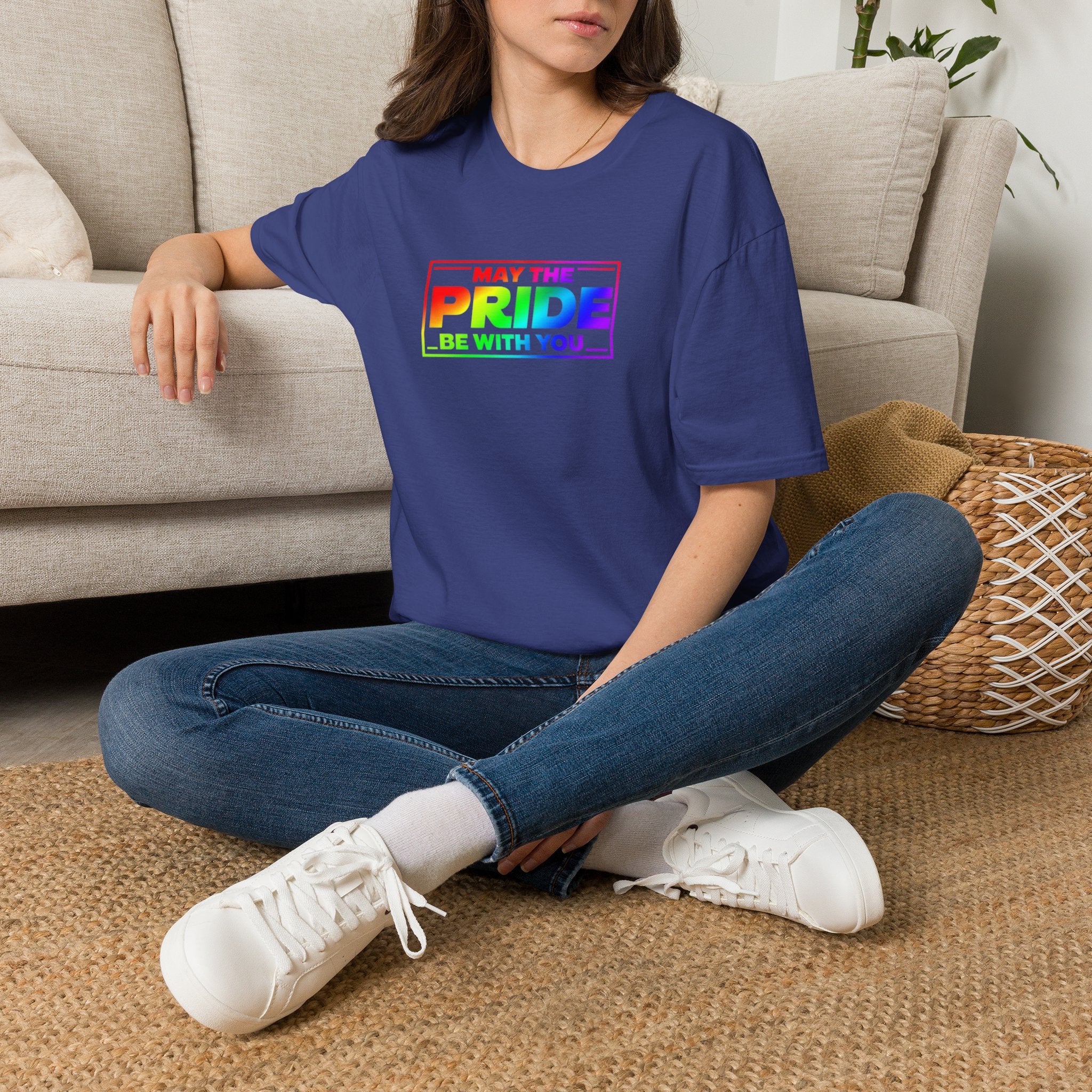 Camiseta gráfica del Orgullo - Que el Orgullo te acompañe - Unisex