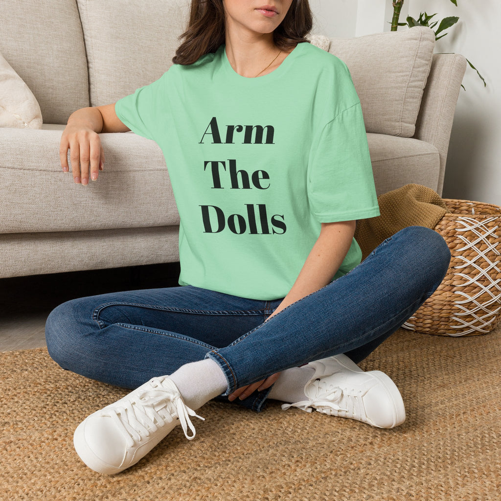 Arm The Dolls — Minimalist Statement T-Shirt