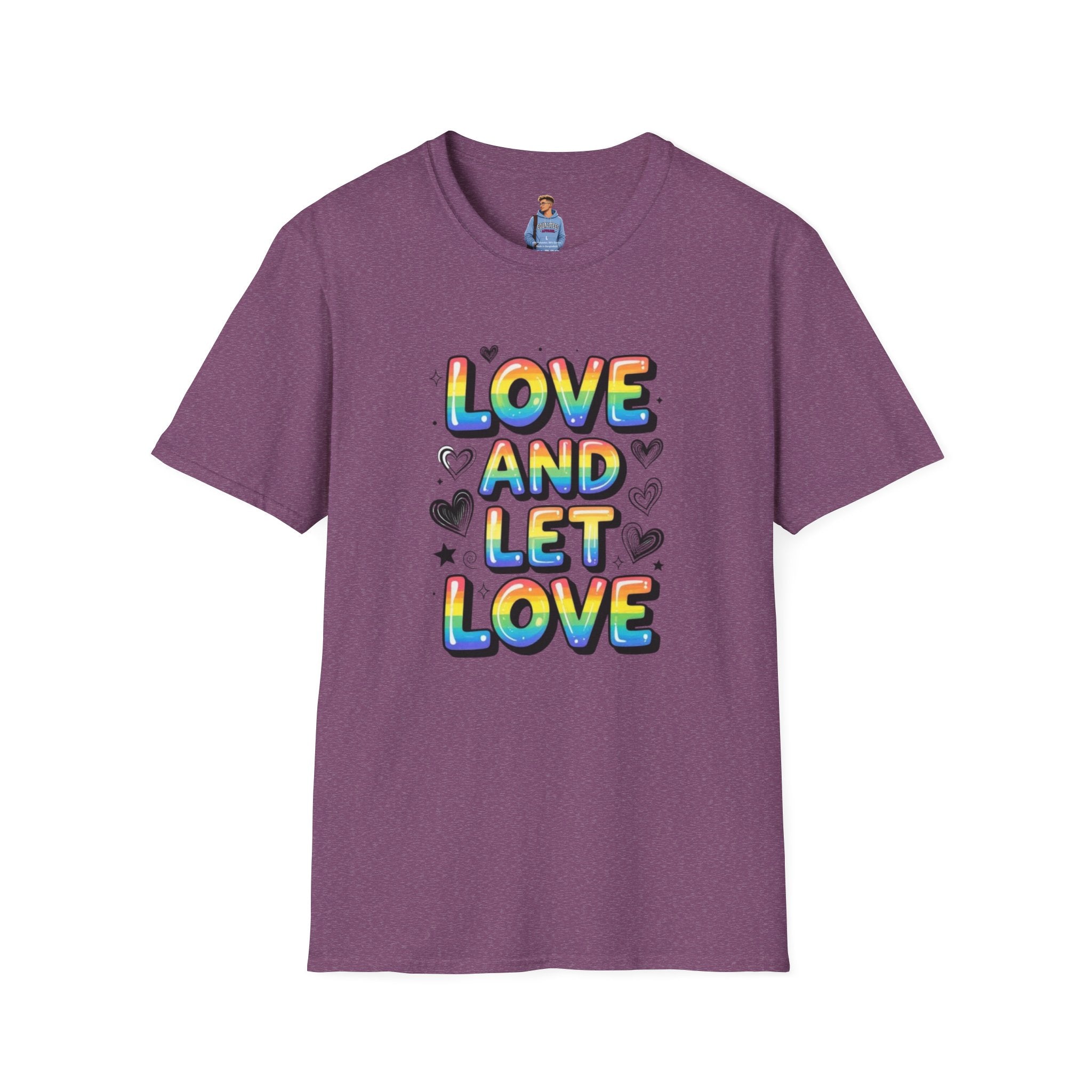 Love & Let Love Inspirational T-Shirt