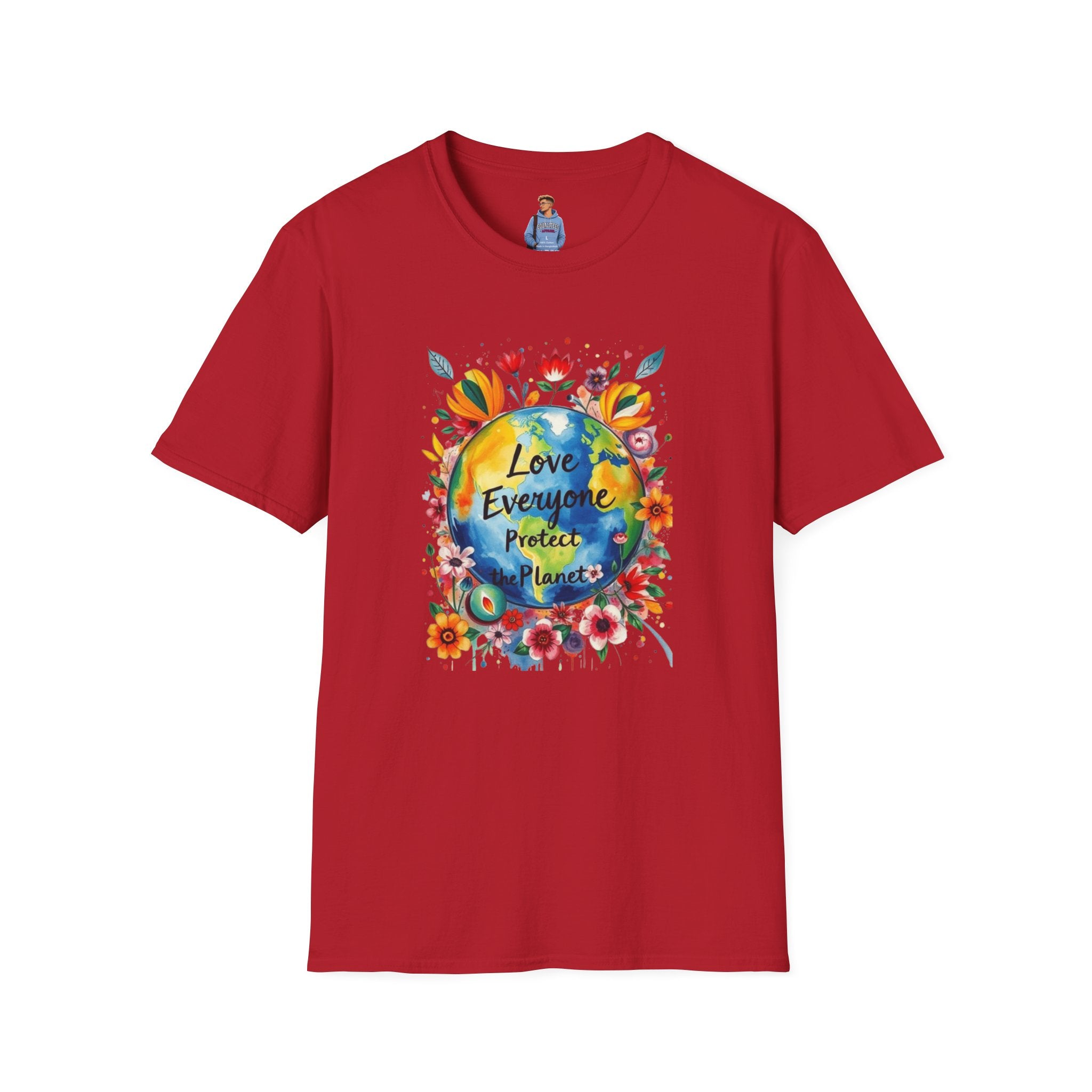 Love Everyone Protect The Planet T-Shirt