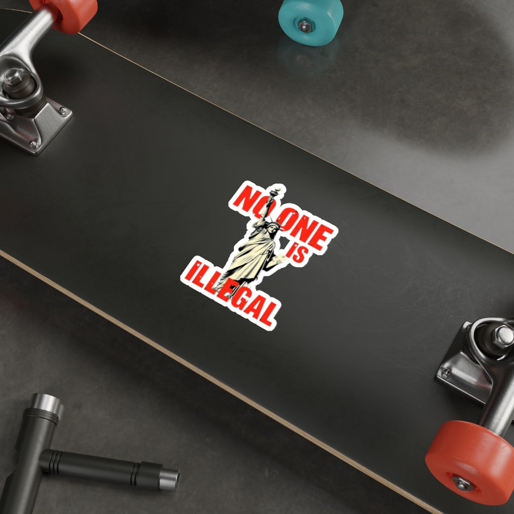 No One Is Illegal Sticker - EqualiTees.Me