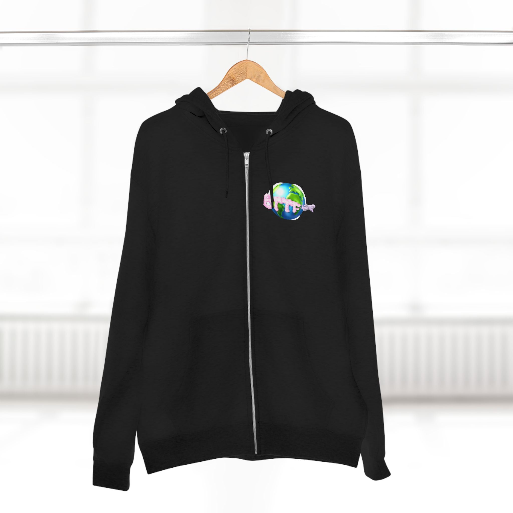 BTTF - Black Trans Travel Fund Unisex Zip-Up Hoodie