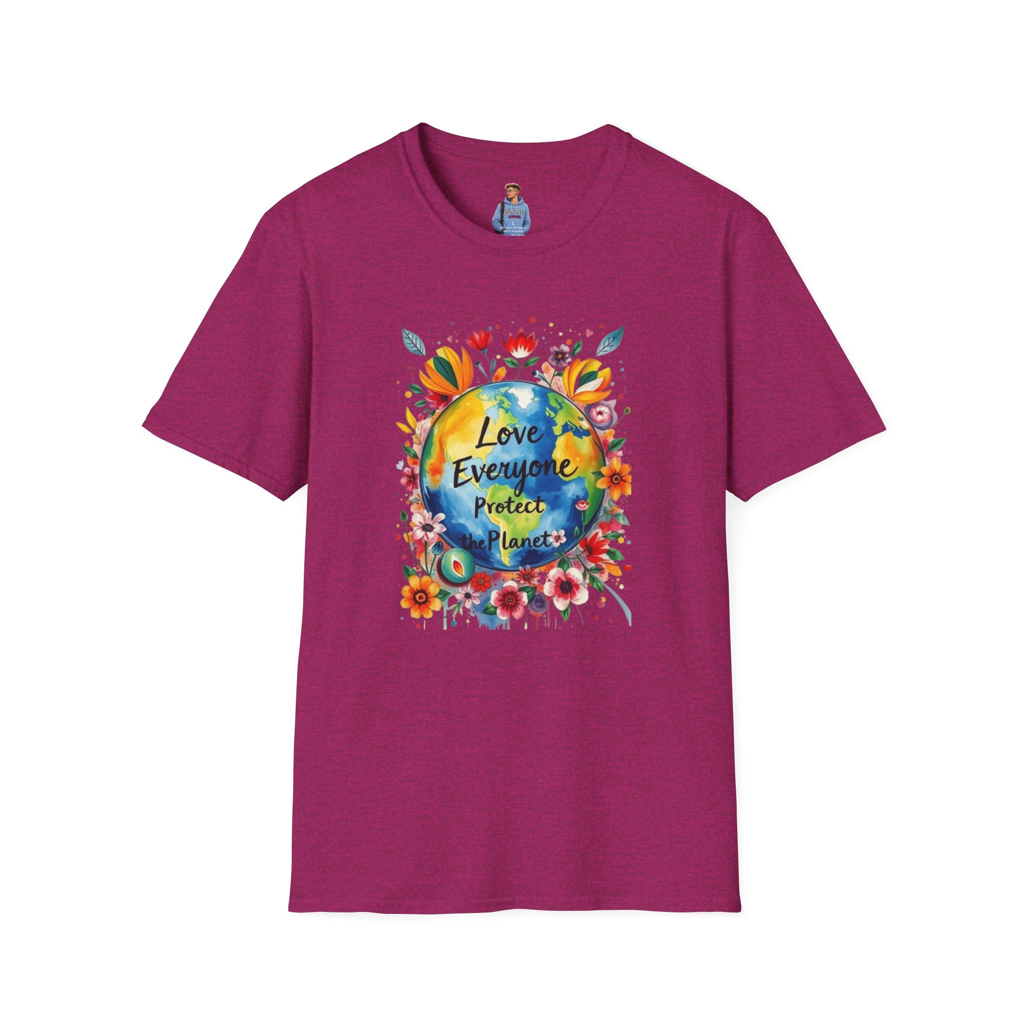 Love Everyone Protect The Planet T-Shirt