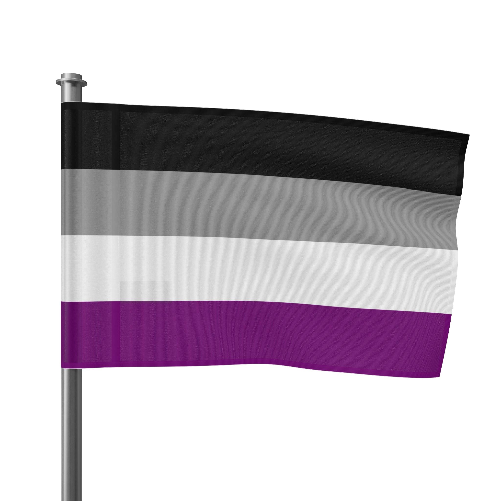 Asexual Pride Flag - Aesthetic LGBTQ+ Banner for Celebration & Home Decor - EqualiTees.Me
