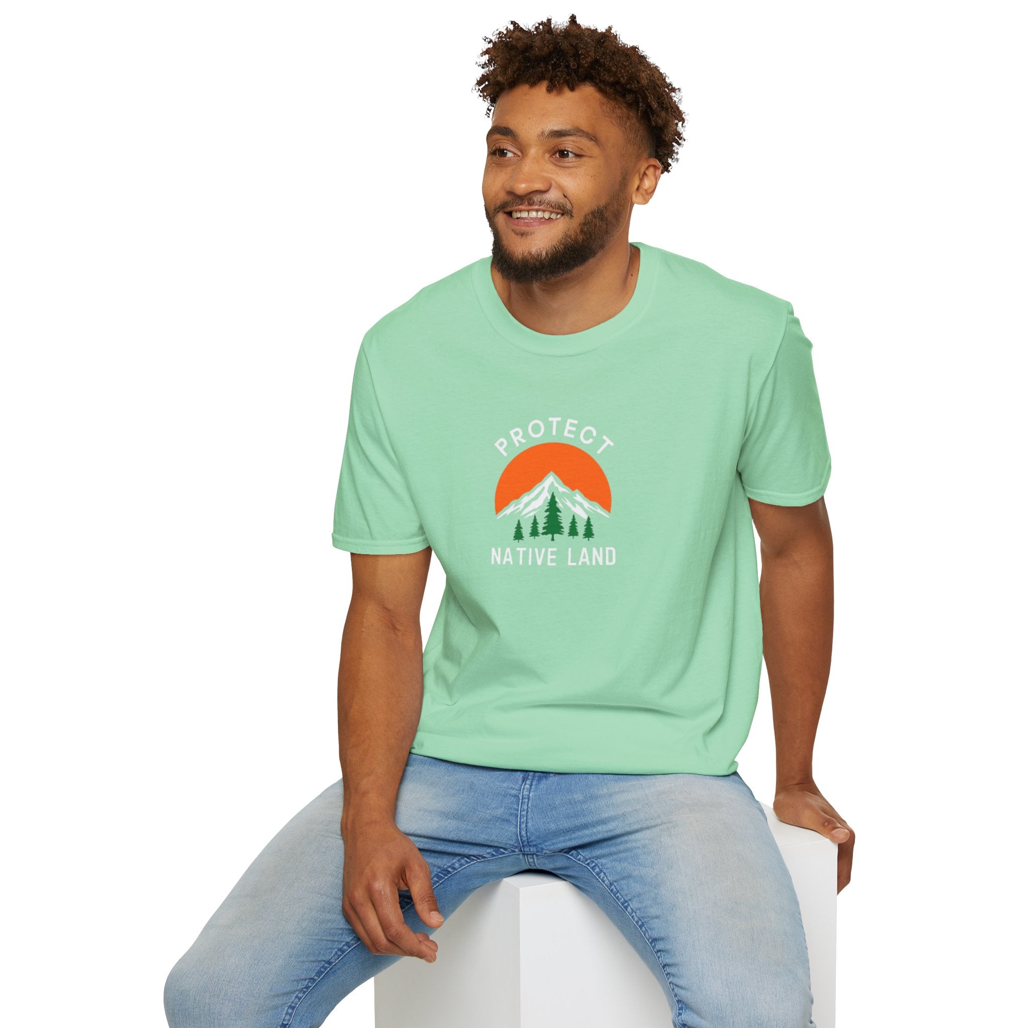 Protect Native Land Softstyle Unisex T-shirt