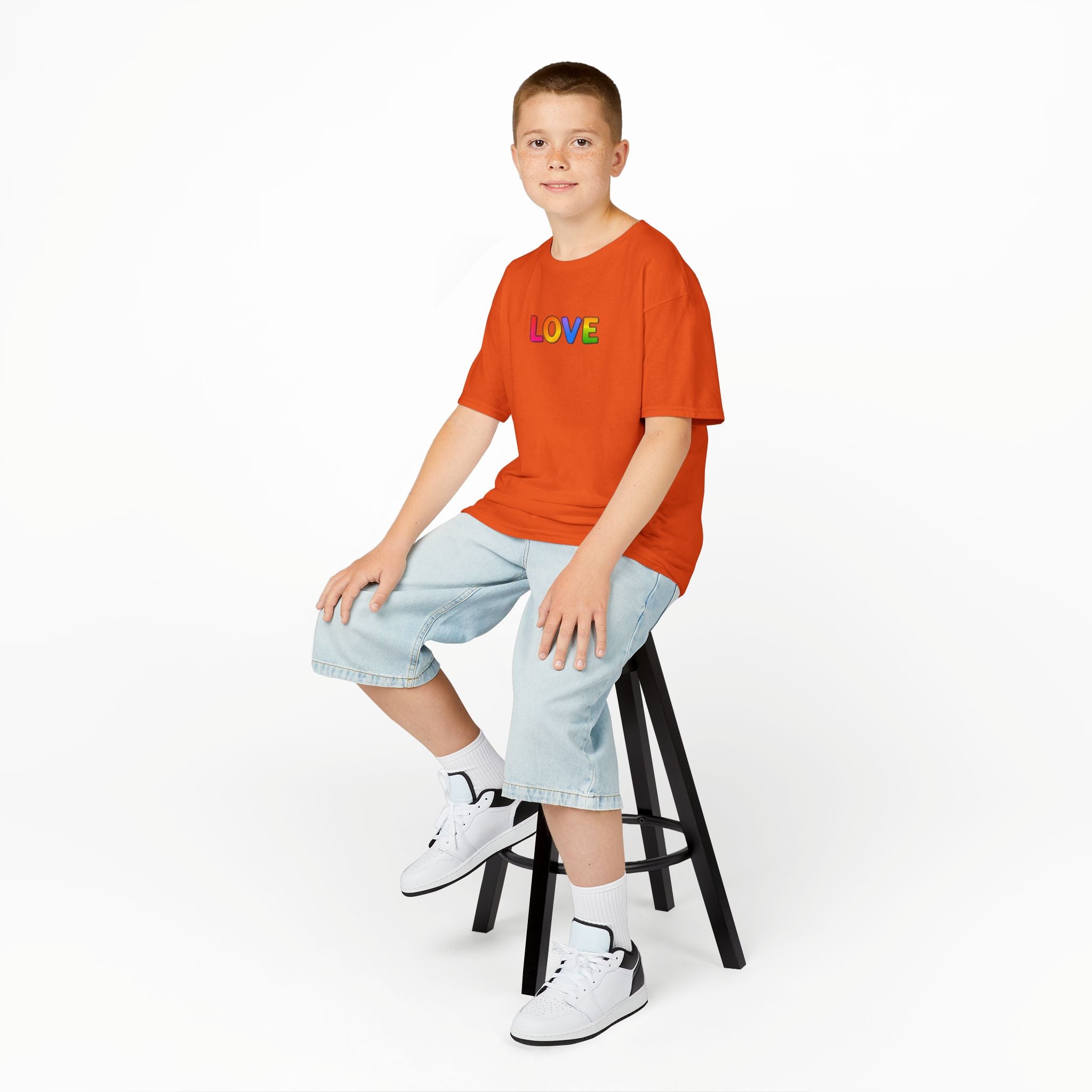 LOVE Logo Kids Heavy Cotton Tee