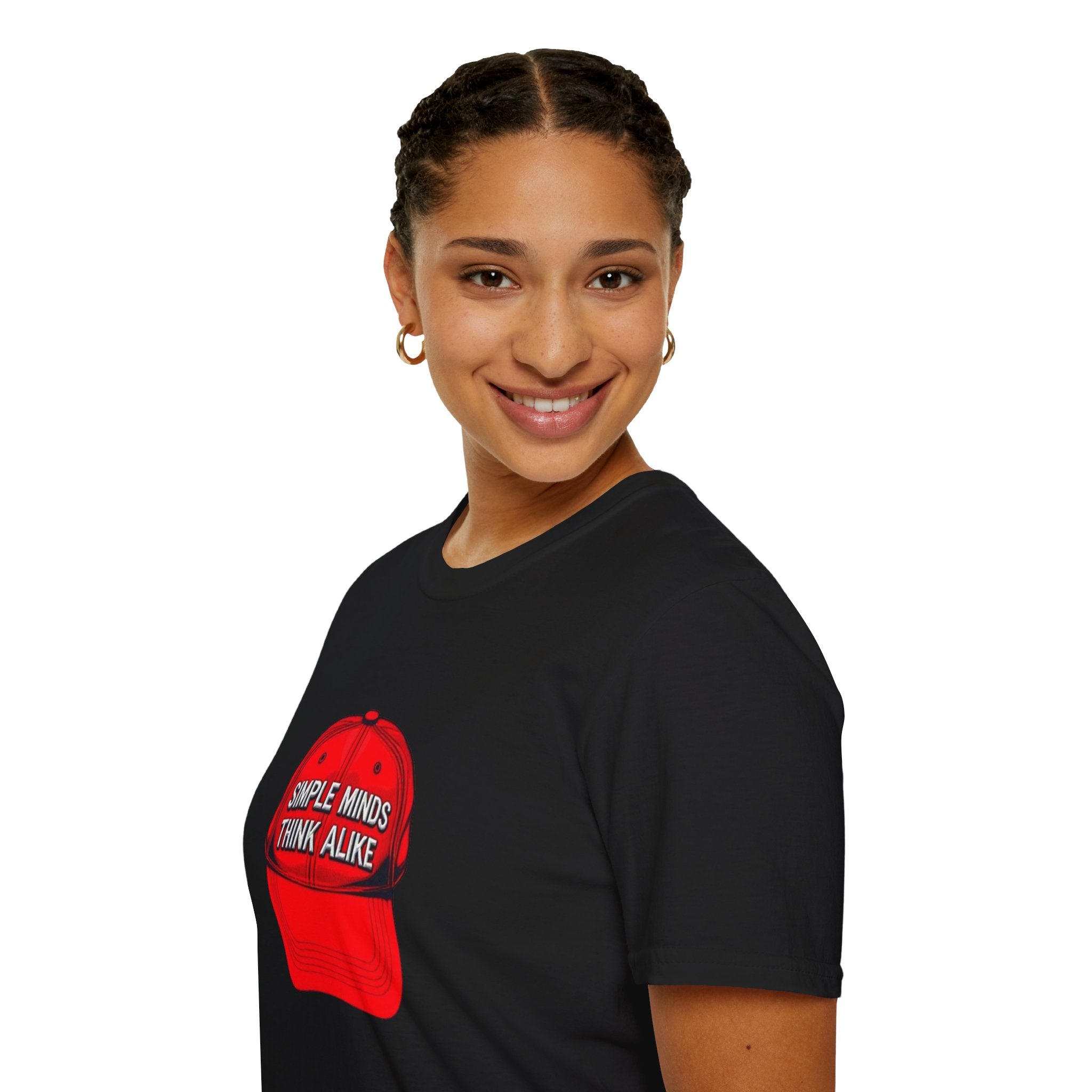 Simple Minds Think Alike T-Shirt' & 'Make America Think Again' Graphic Tee