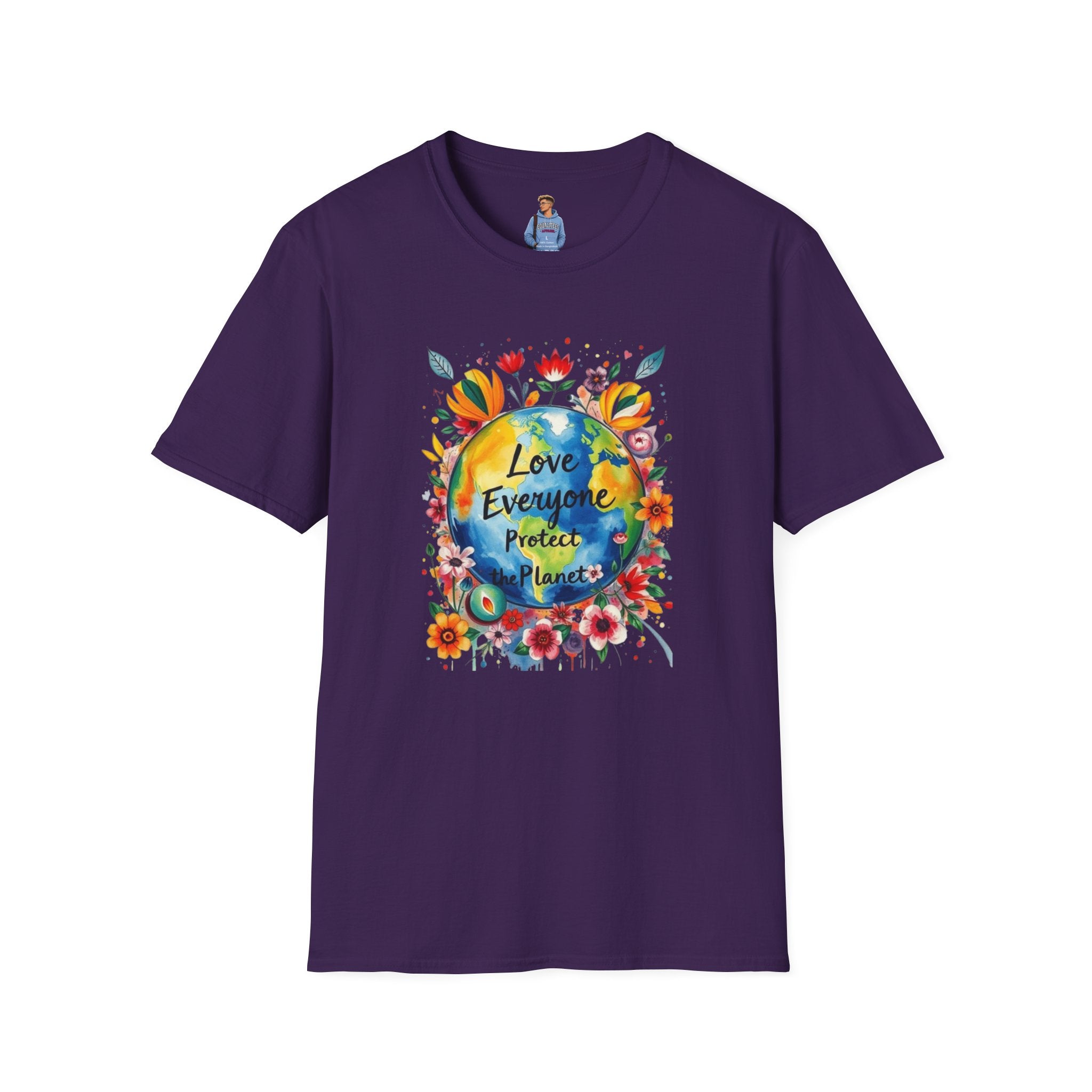 Love Everyone Protect The Planet T-Shirt