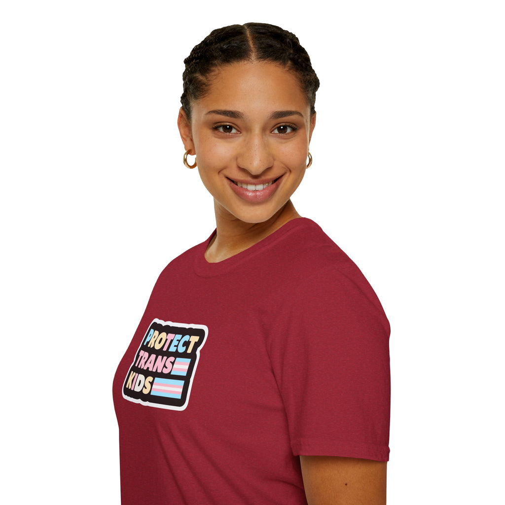 Camiseta unisex de estilo suave "Protect Trans Kids" - Empowerment &amp; Pride Apparel