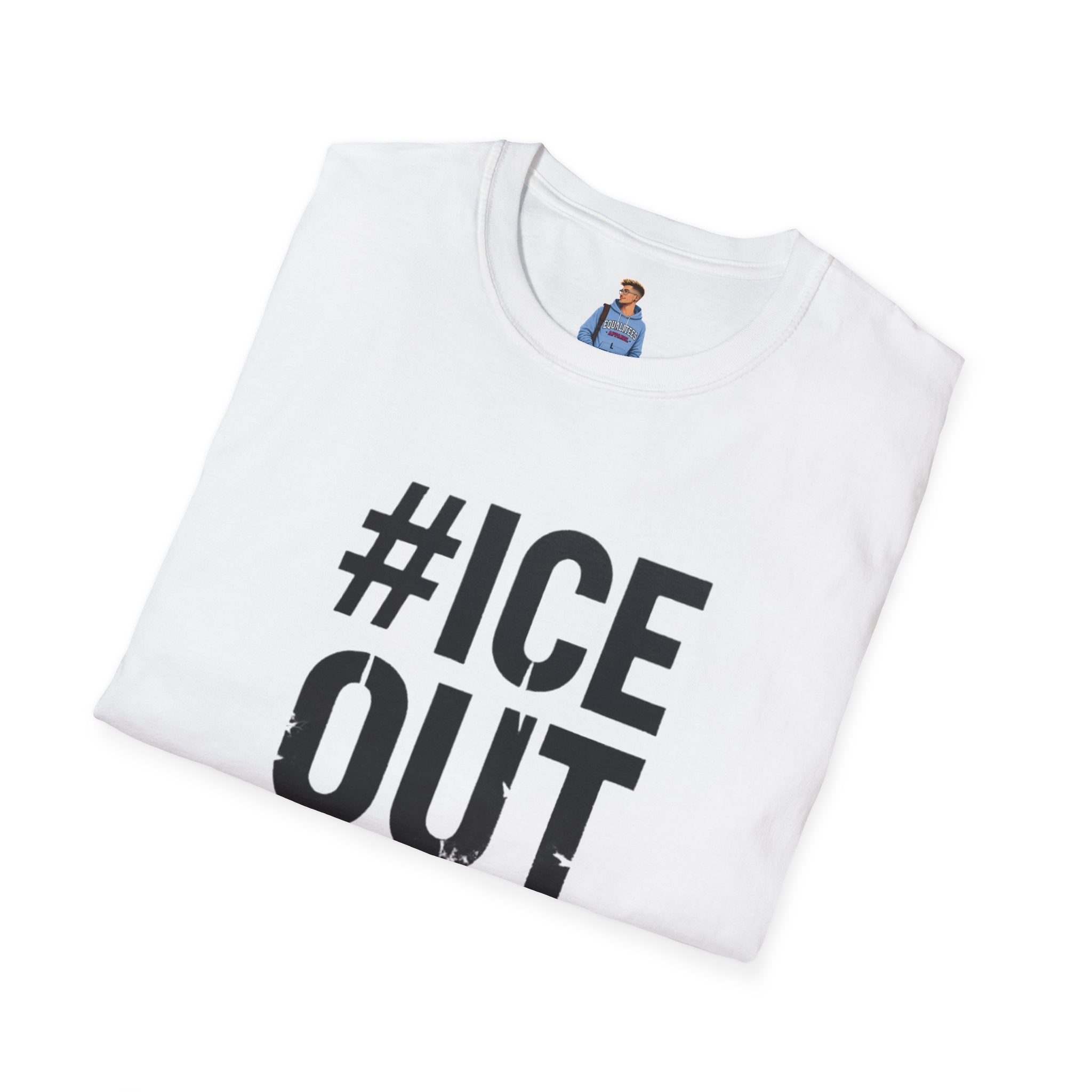 #ICE OUT Political Resistance T-Shirt