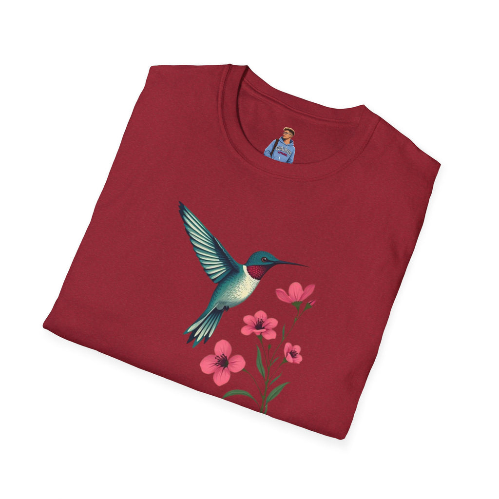 Floral Hummingbird T-Shirt