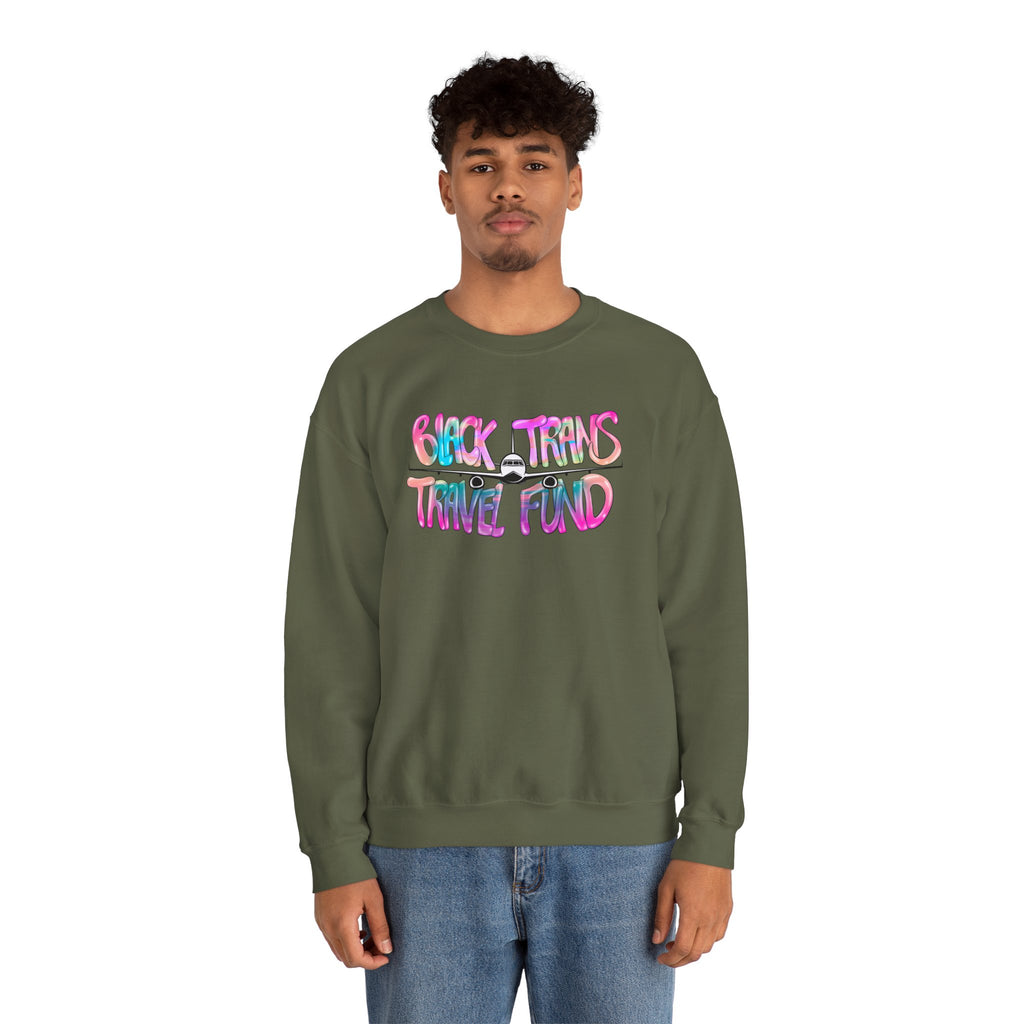 BTTF - Black Trans Travel Fund Unisex Crewneck Sweatshirt