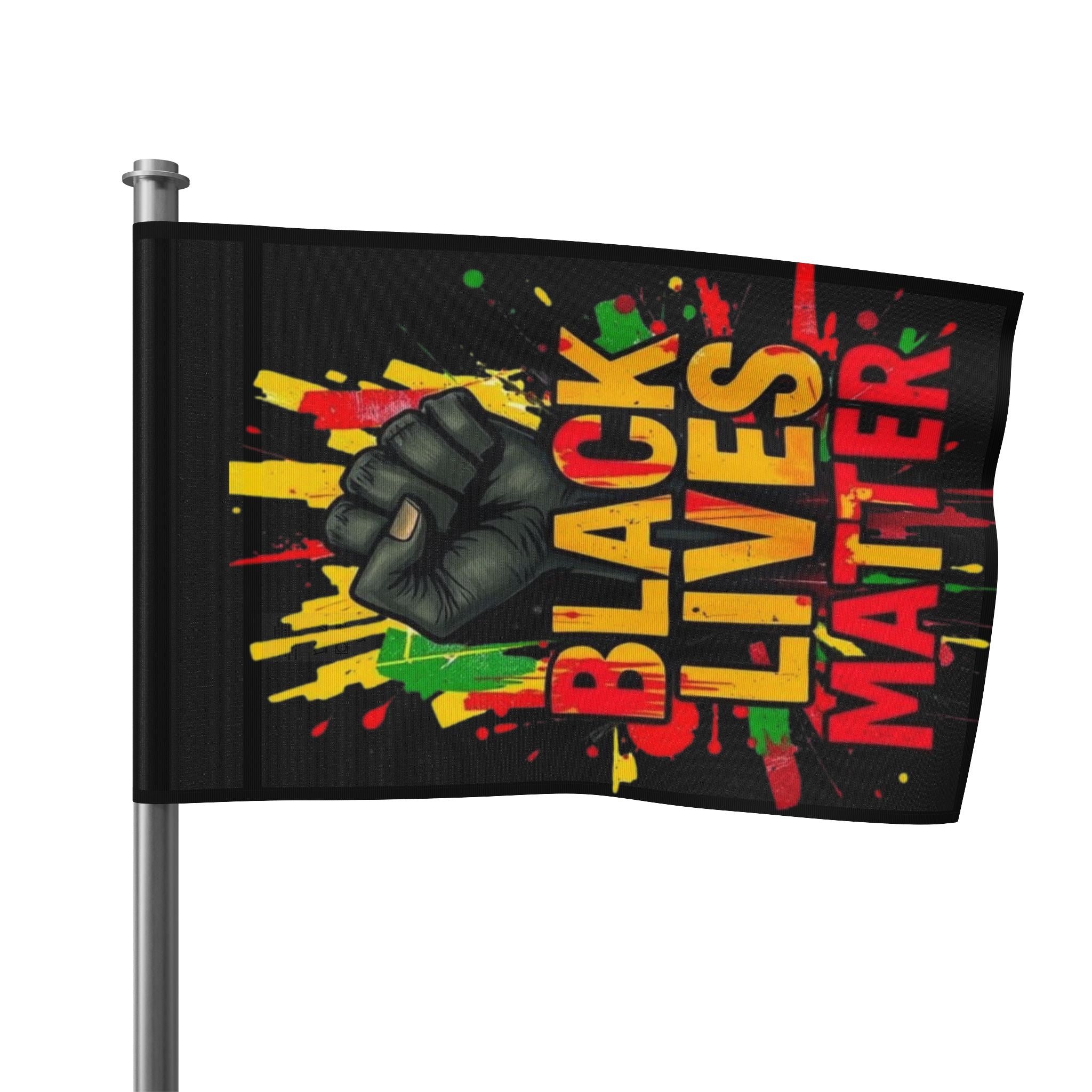 Black Lives Matter Awareness Flag - EqualiTees.Me