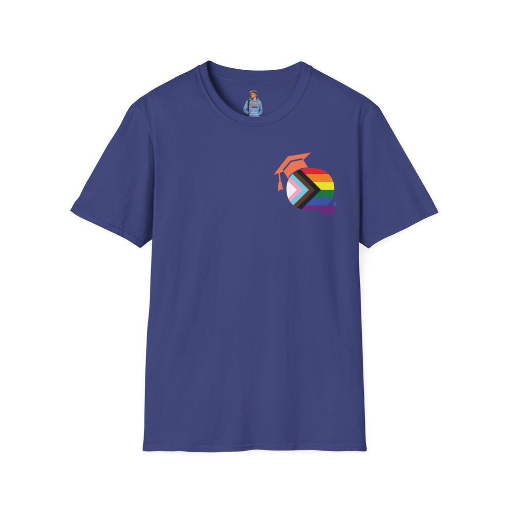 TWQ - Teaching While Queer Unisex Softstyle Logo T-shirt