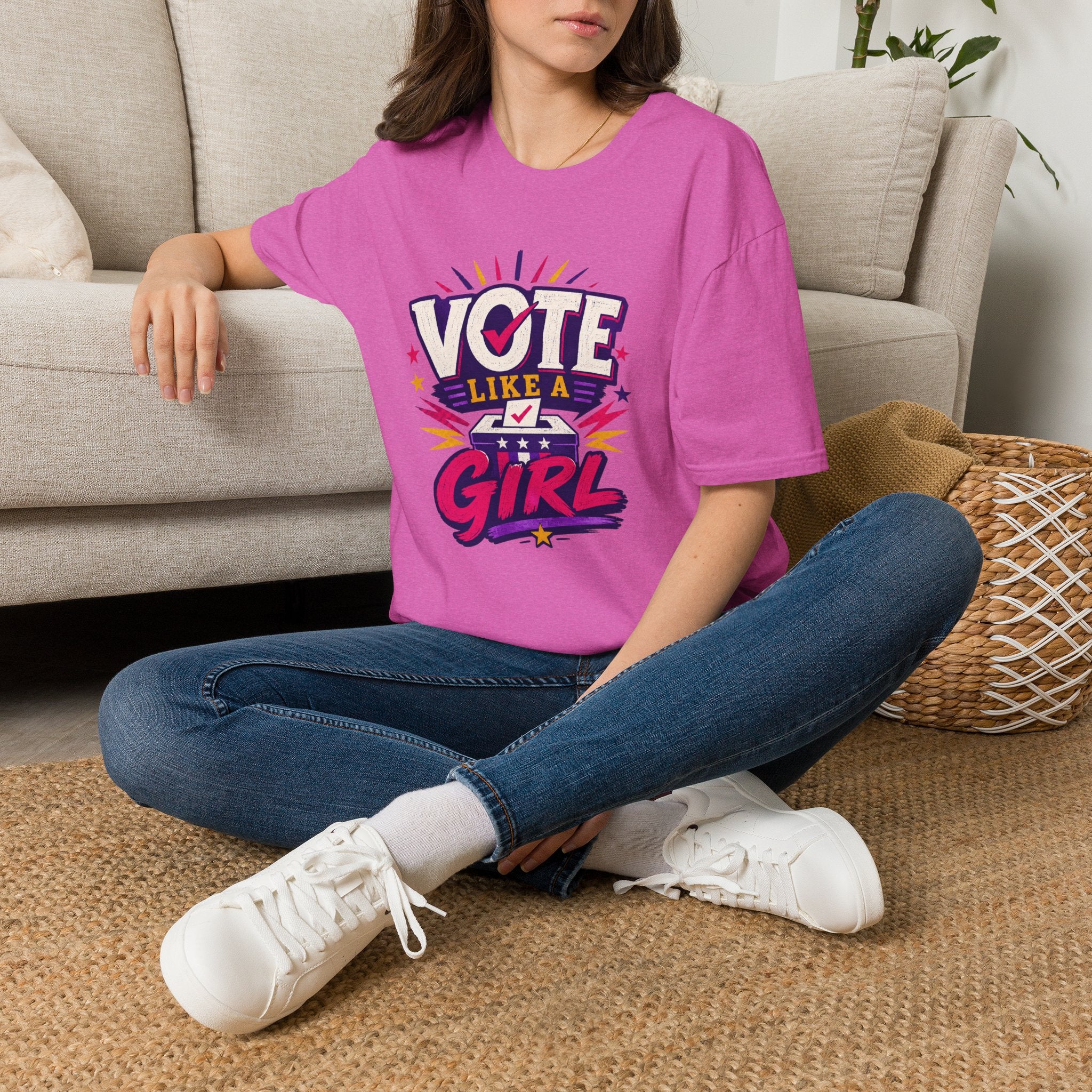 Vote Like a Girl T-Shirt