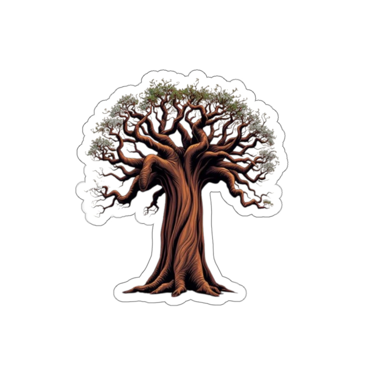Die-Cut Stickers - Baobab Tree - EqualiTees.Me