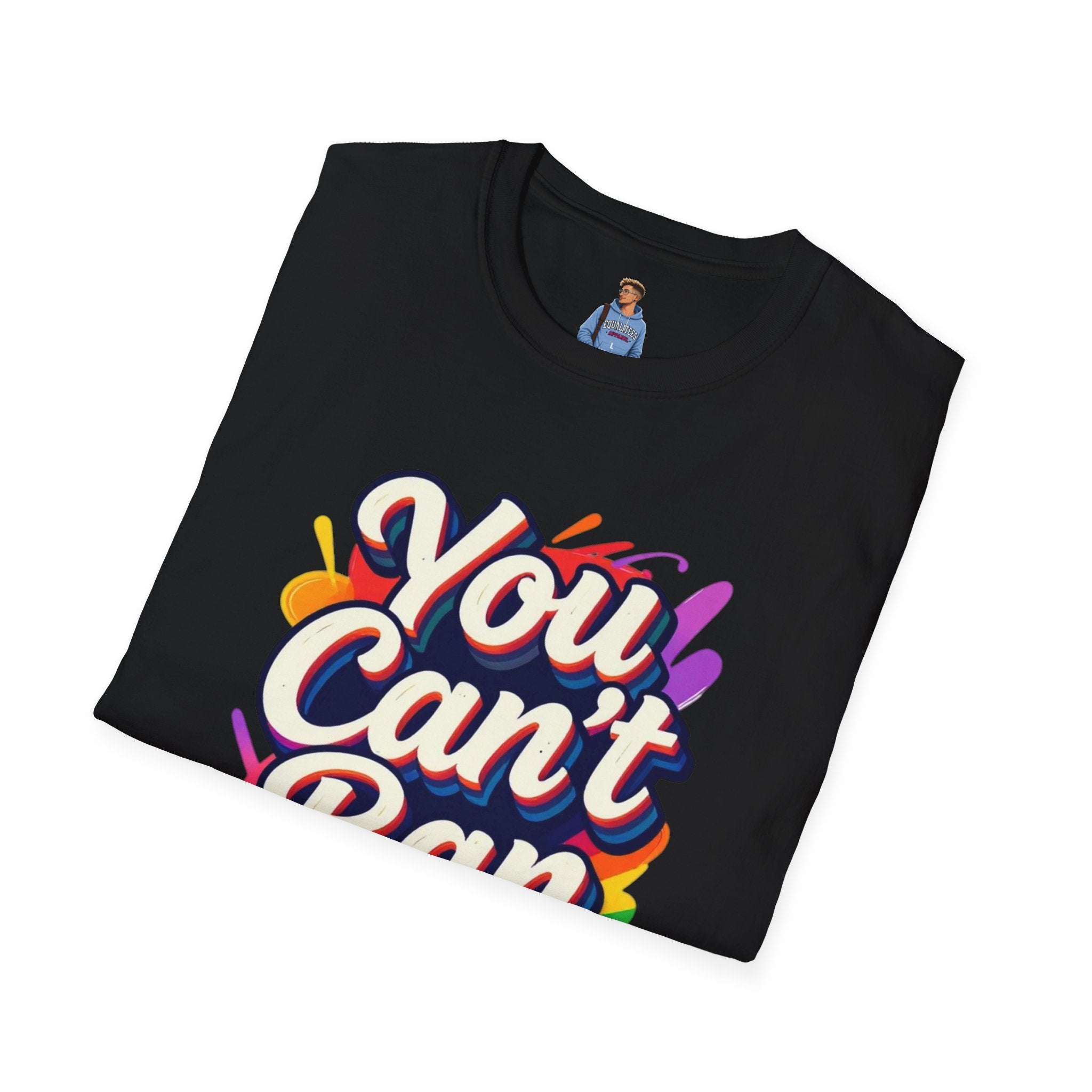 You Can't Ban Love T‑Shirt — Rainbow LGBTQ+ Pride Graphic Tee