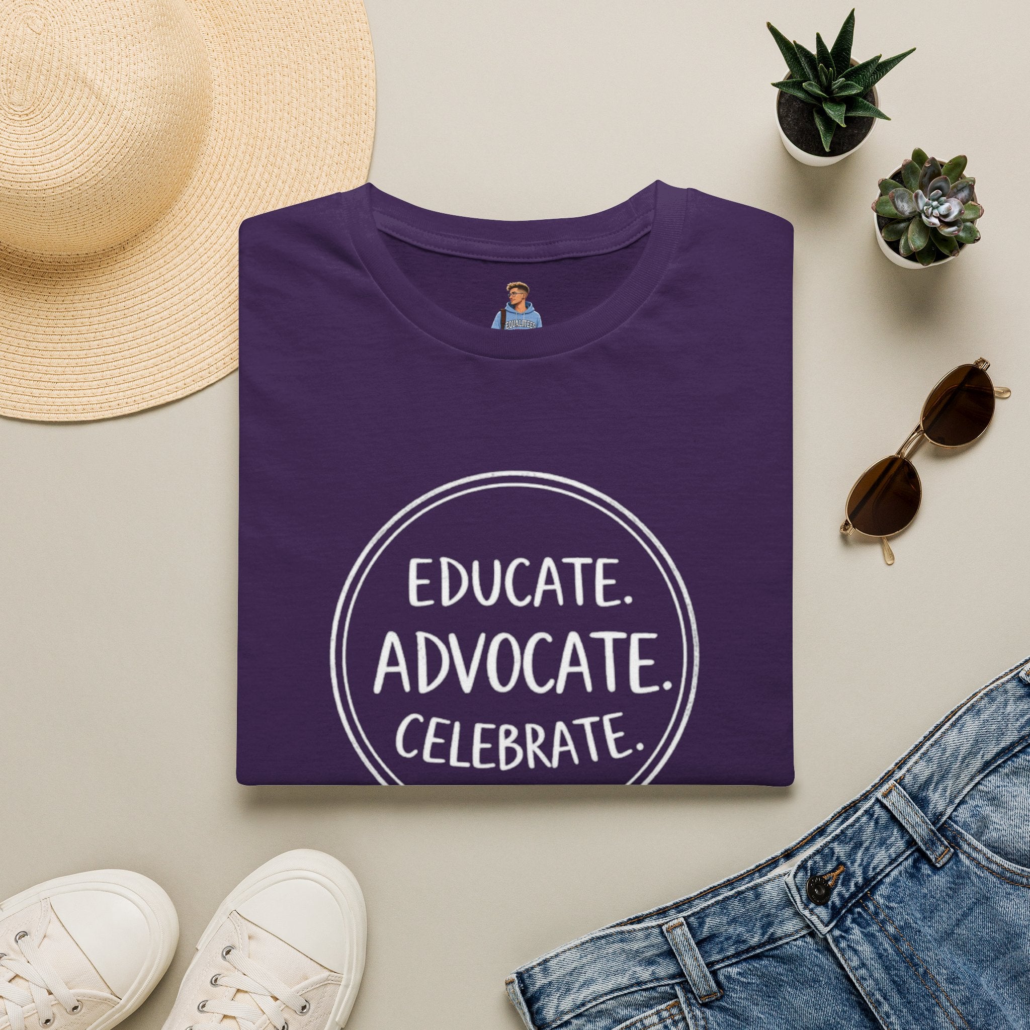 Subtle Pride Educate Advocate Celebrate