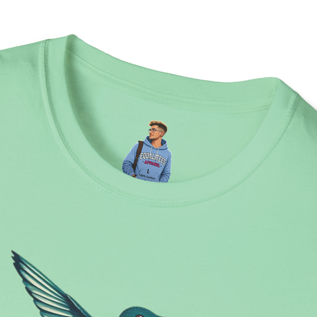 Floral Hummingbird T-Shirt