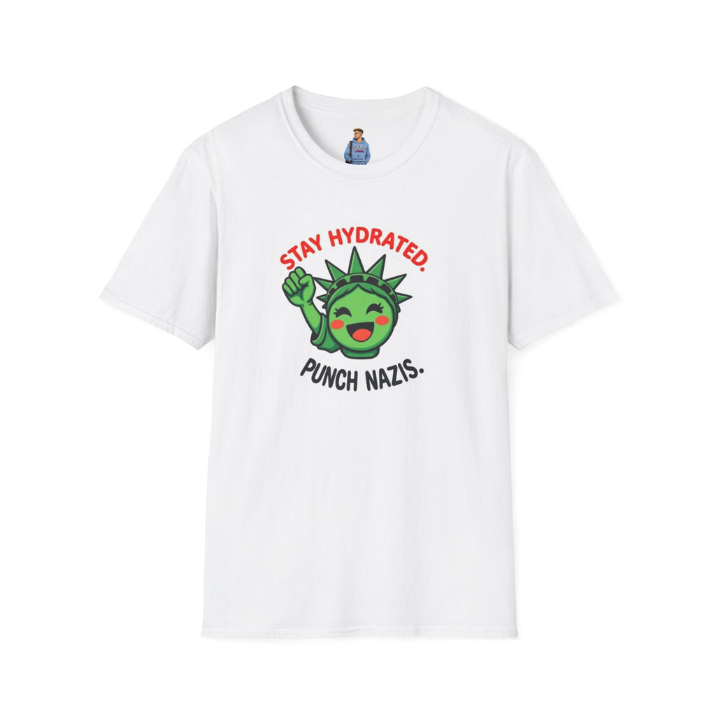 Stay Hydrated, Punch Nazis T-Shirt