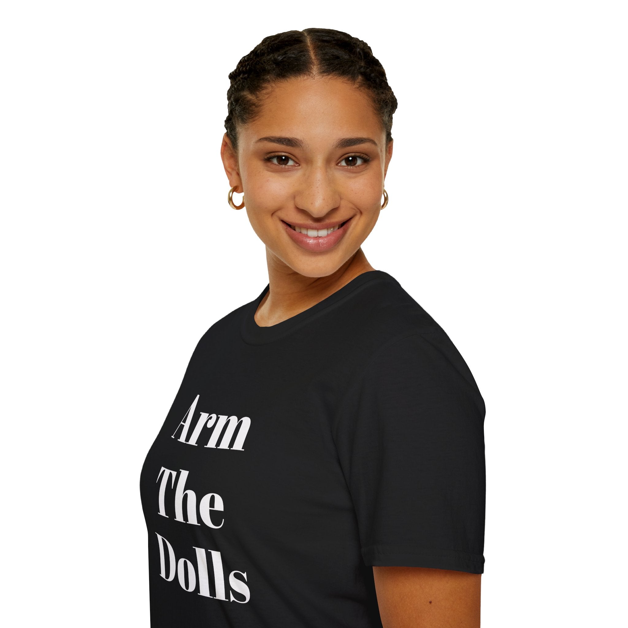 Arm The Dolls — Minimalist Statement T-Shirt