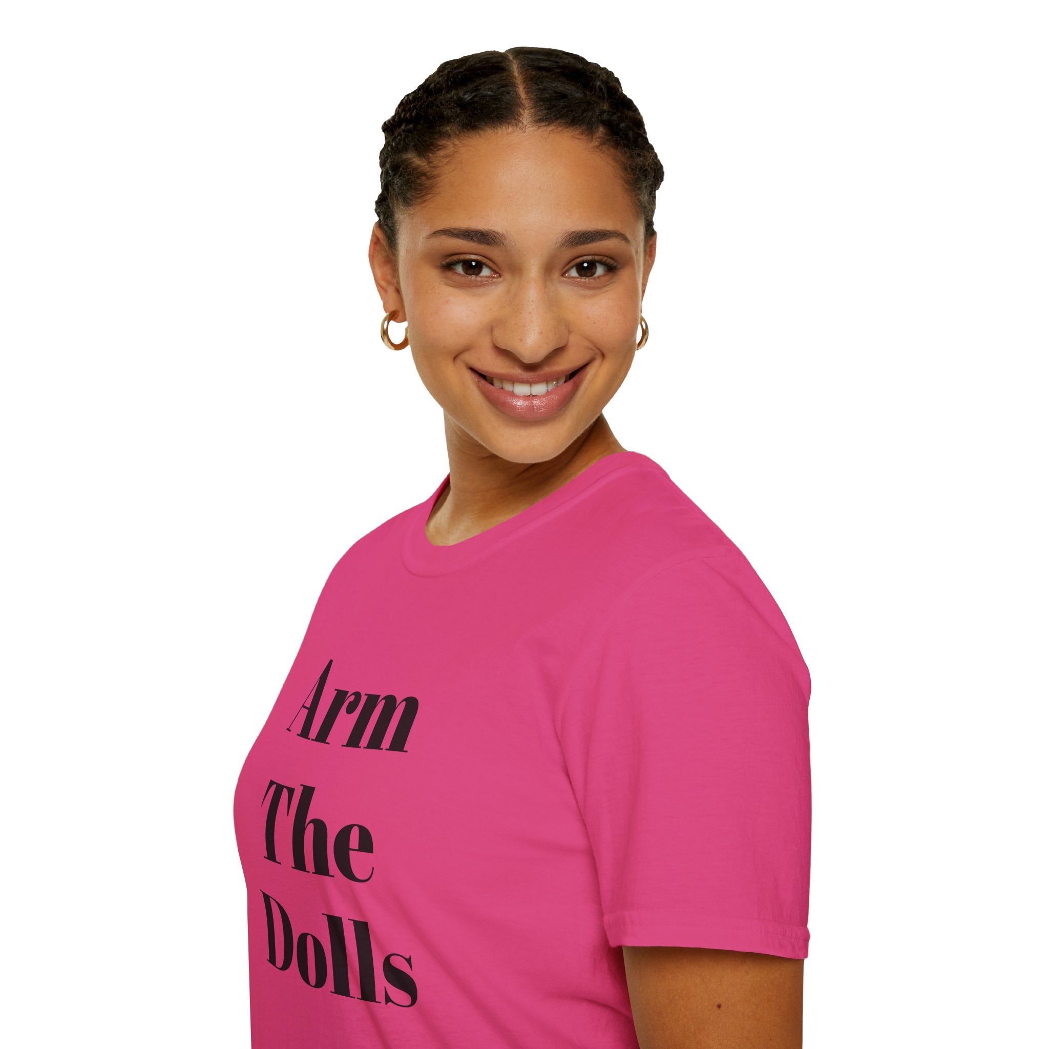 Arm The Dolls — Minimalist Statement T-Shirt