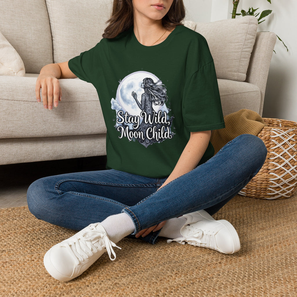 Gypsy Moon T-Shirt - Stay Wild Moon Child