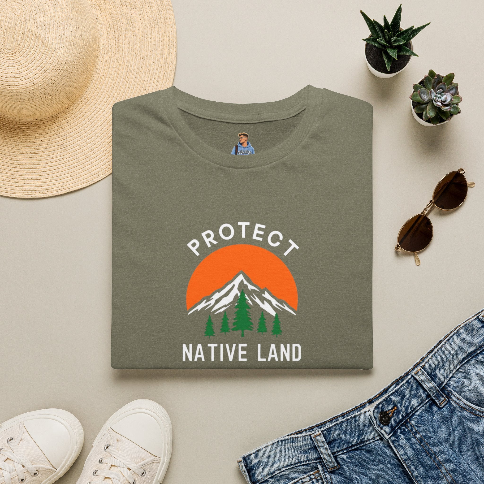 Protect Native Land Softstyle Unisex T-shirt