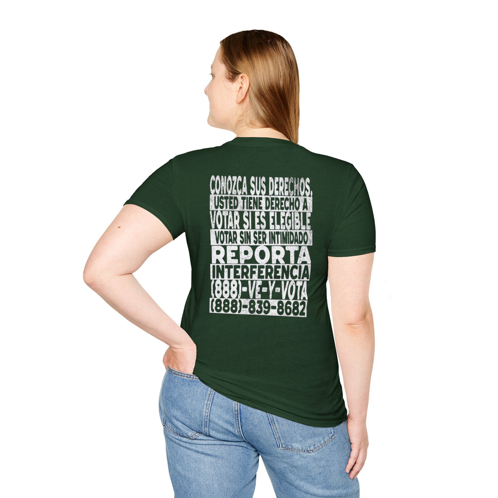 Know Your Voting Rights Spanish T-Shirt