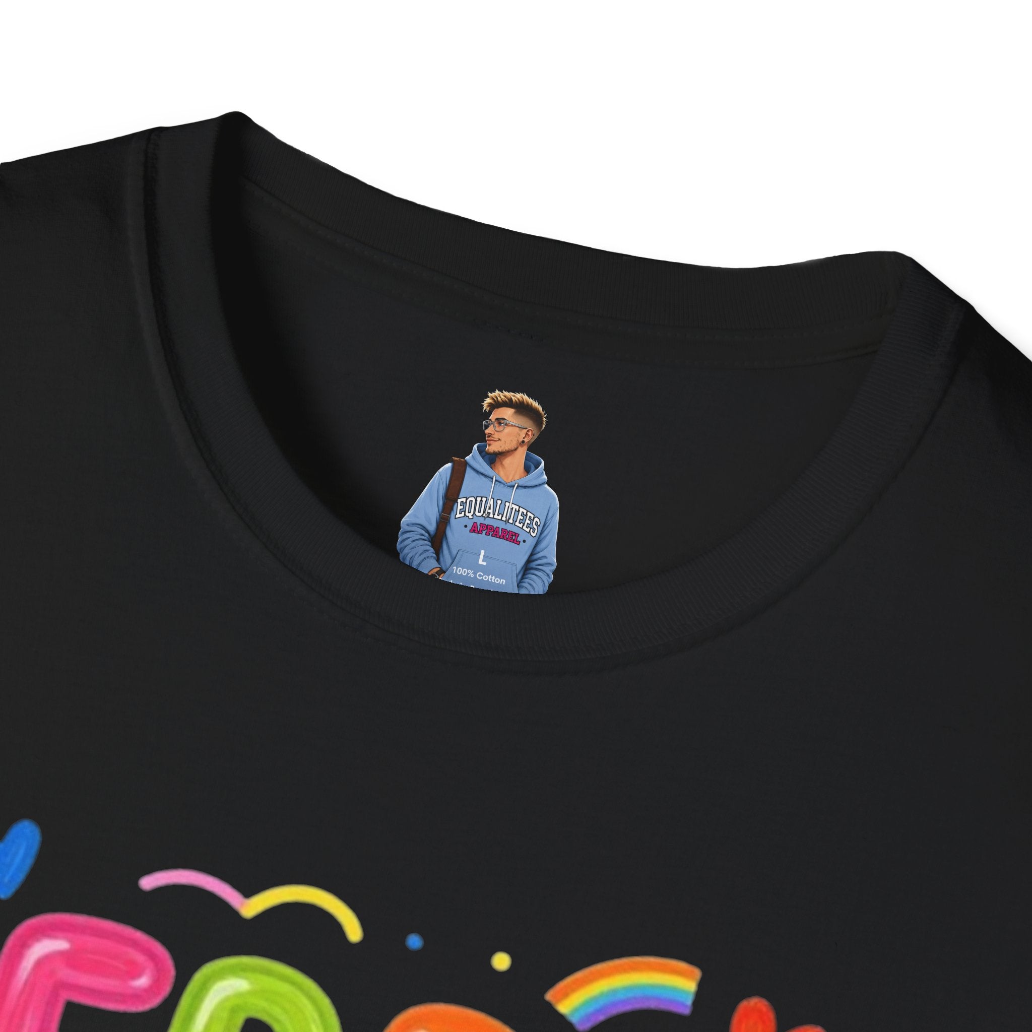 Free Parent Hugs Affirming T-Shirt