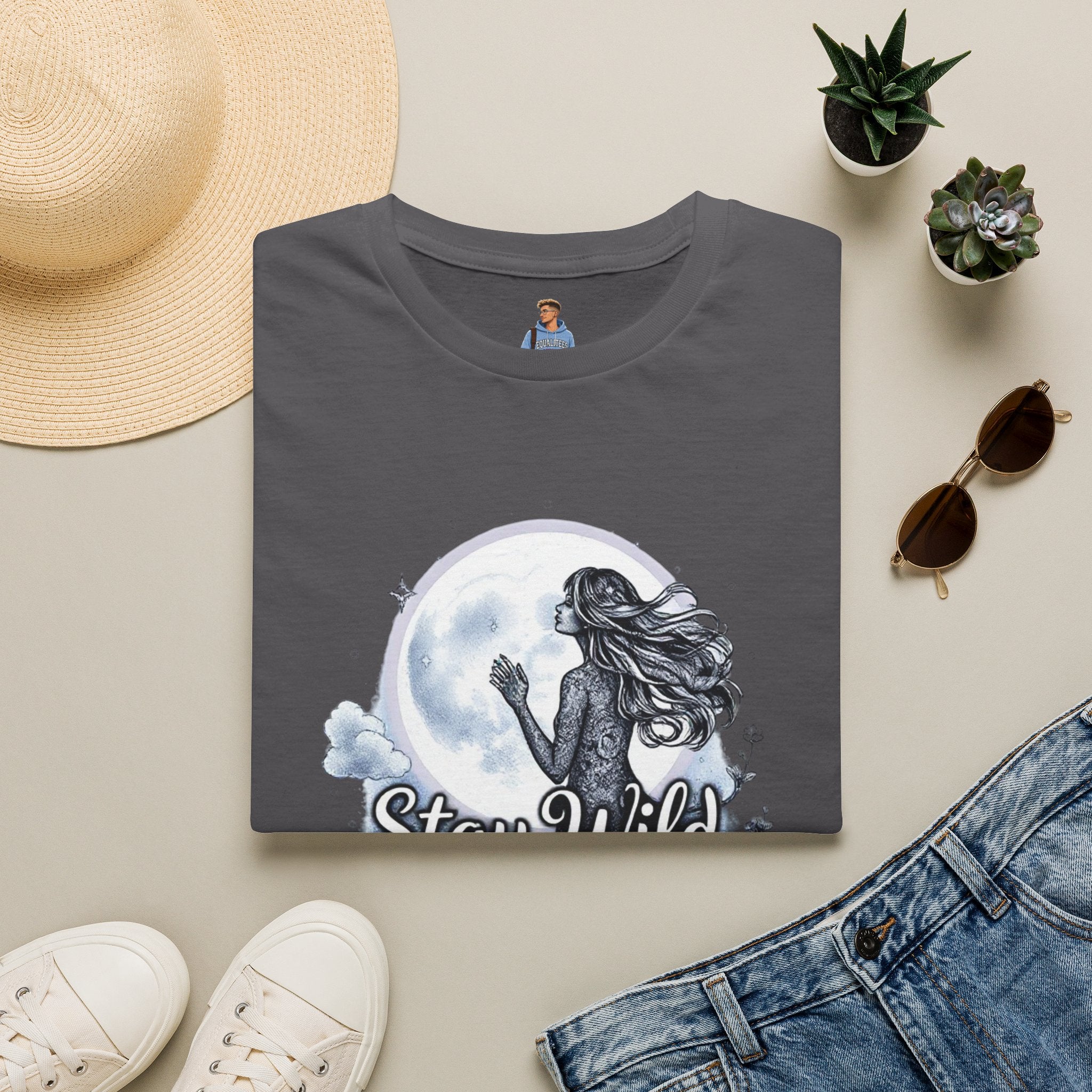 Gypsy Moon T-Shirt - Stay Wild Moon Child