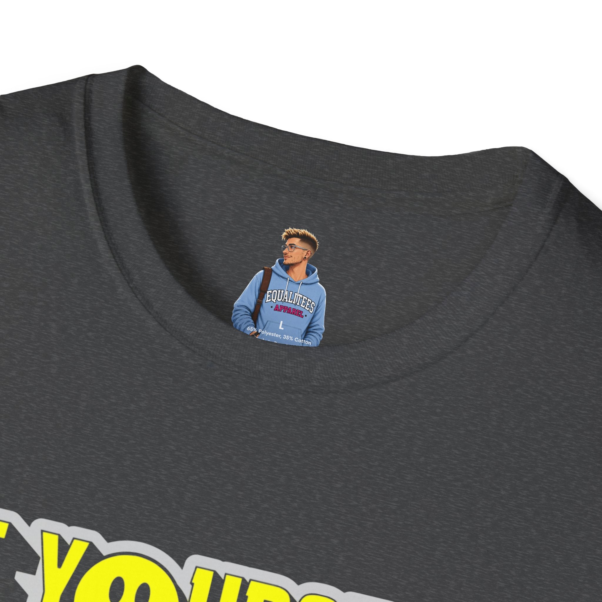 Be Yourself Smiley Unisex Softstyle T-Shirt