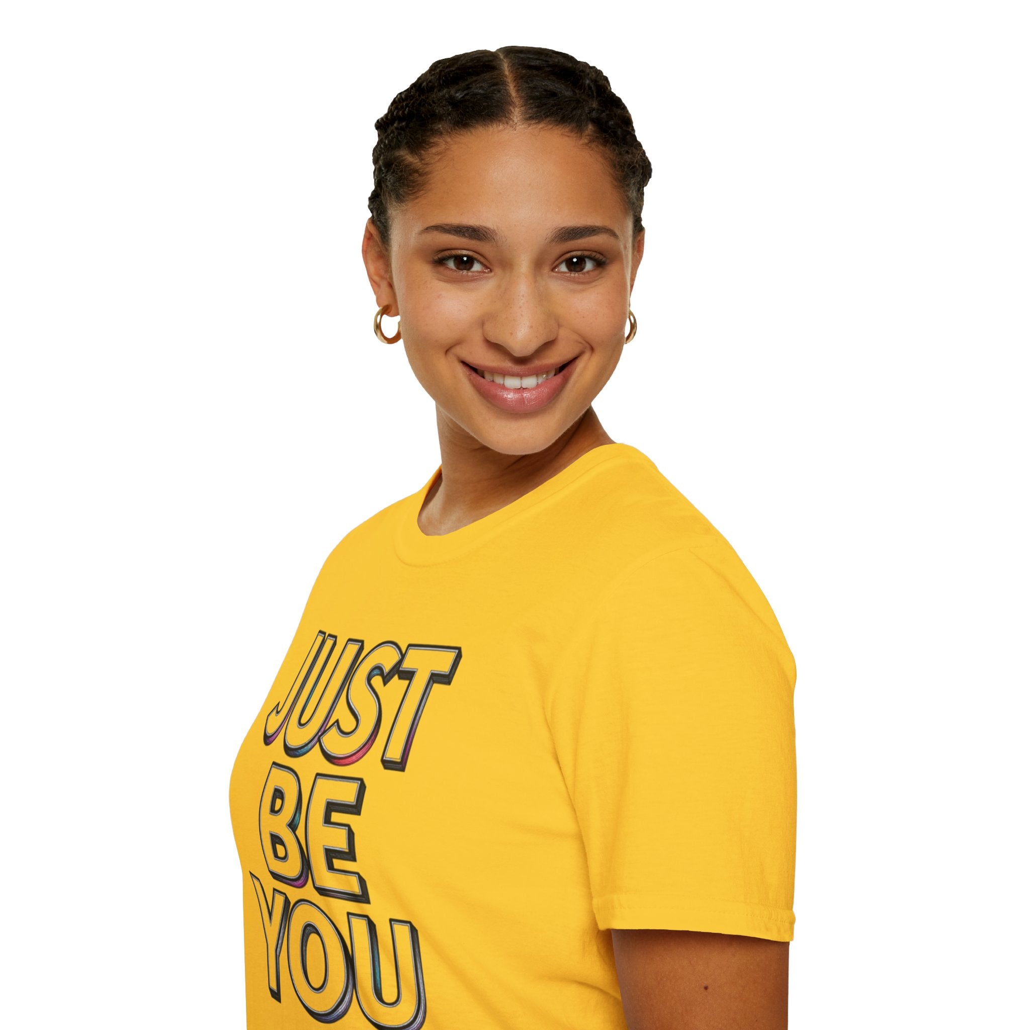 Just Be You T-Shirt — Inspirational Minimalist Graphic Tee