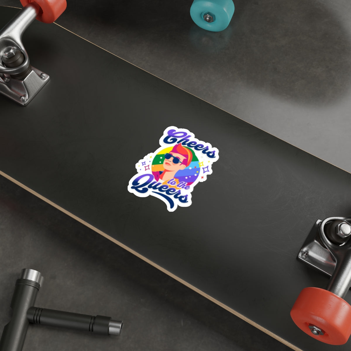 Cheers to the Queers Die-Cut Sticker