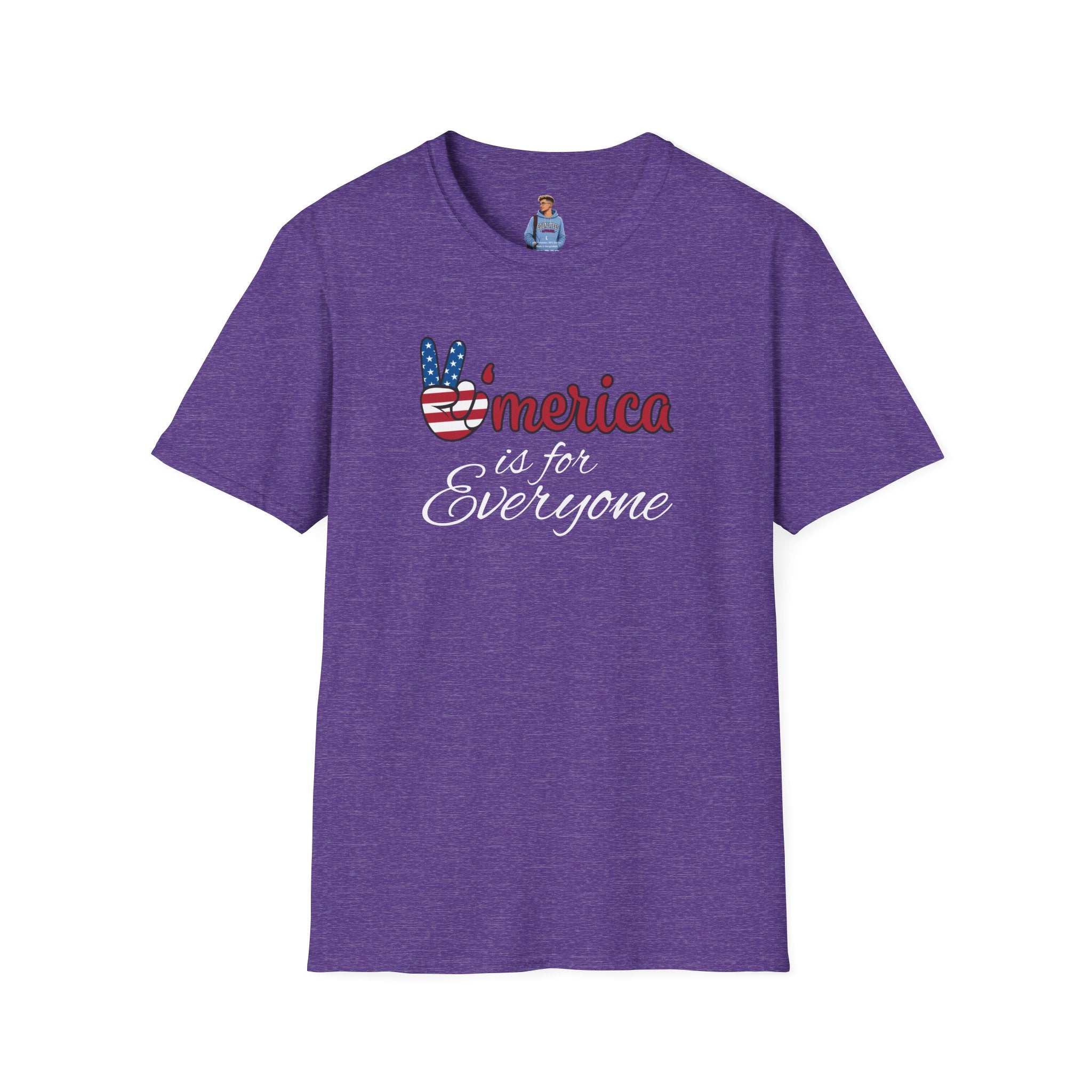 'América es para todos' - Camiseta unisex Softstyle
