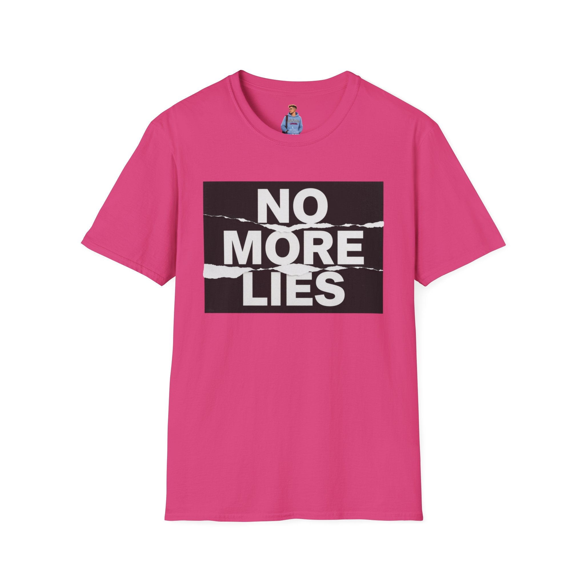 No More Lies T-Shirt — Bold Protest Graphic Tee
