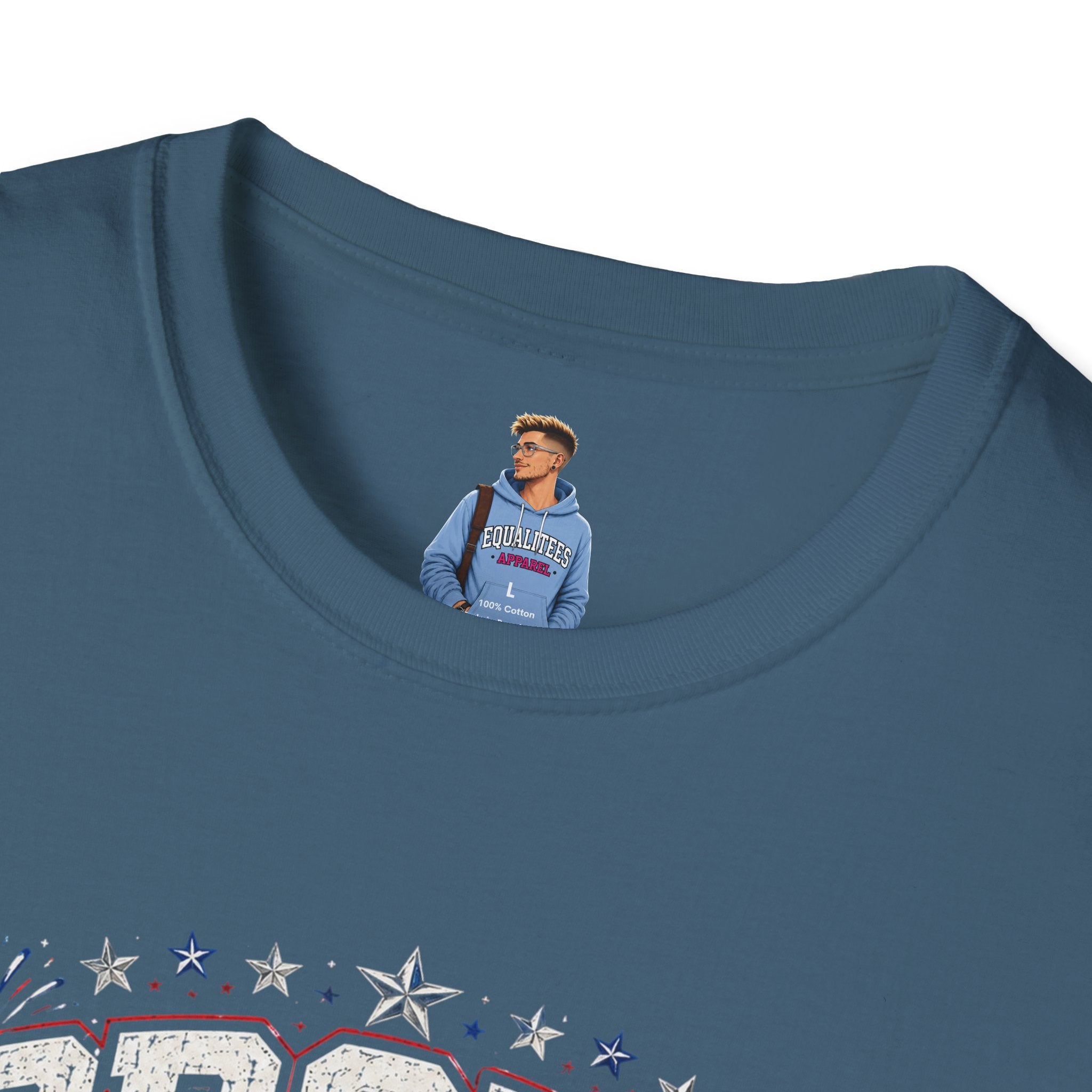 Star Spangled Awesome Graphic Tee ("Proud to Be Delusional Bootlicking Nazi Trash")
