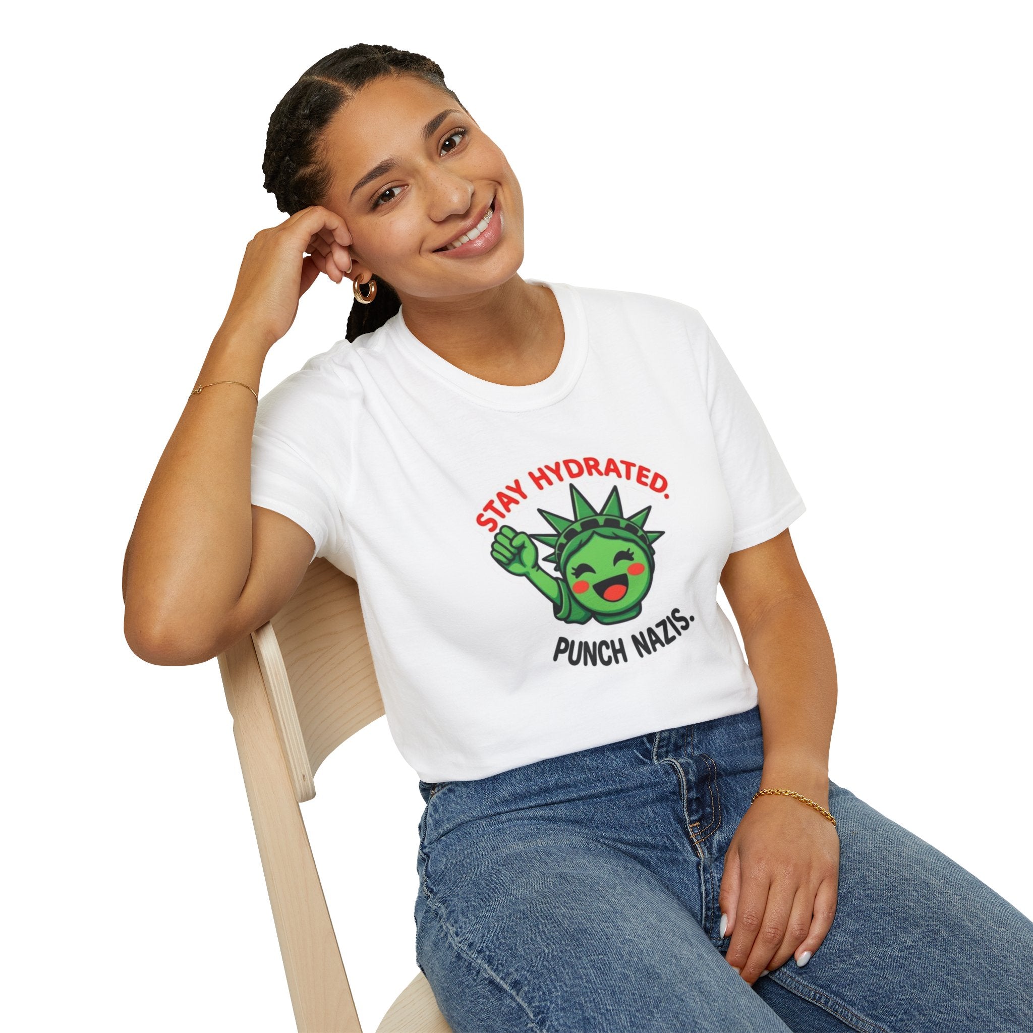 Stay Hydrated, Punch Nazis T-Shirt