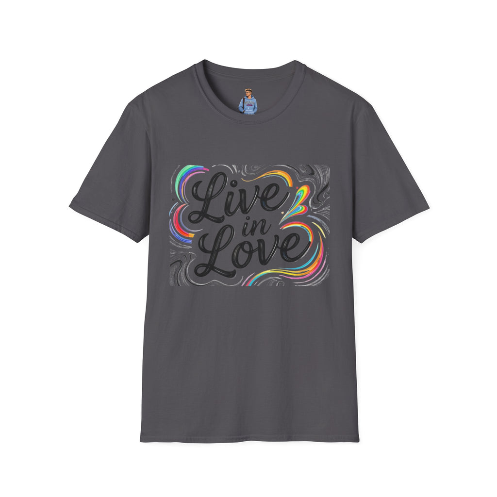 Live in Love Inspirational T-Shirt