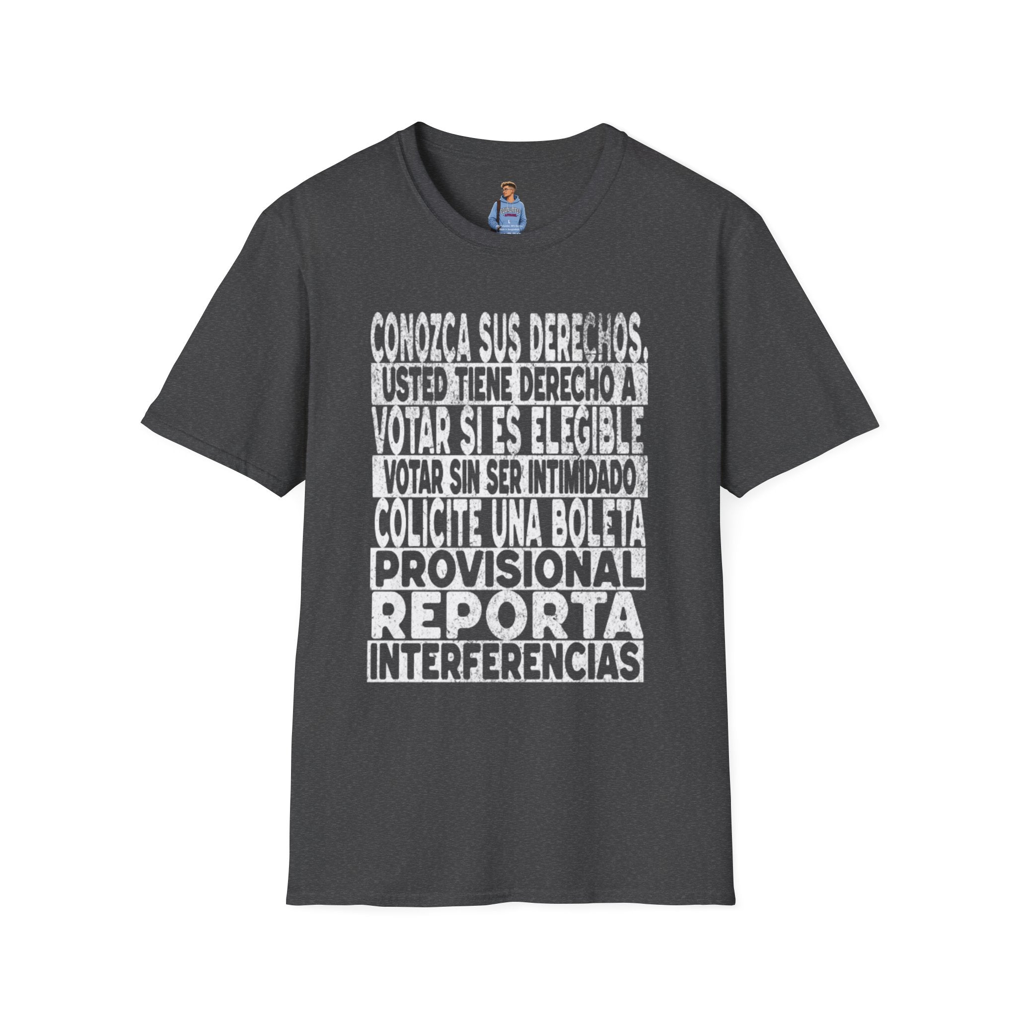 Know Your Voting Rights Spanish T-Shirt