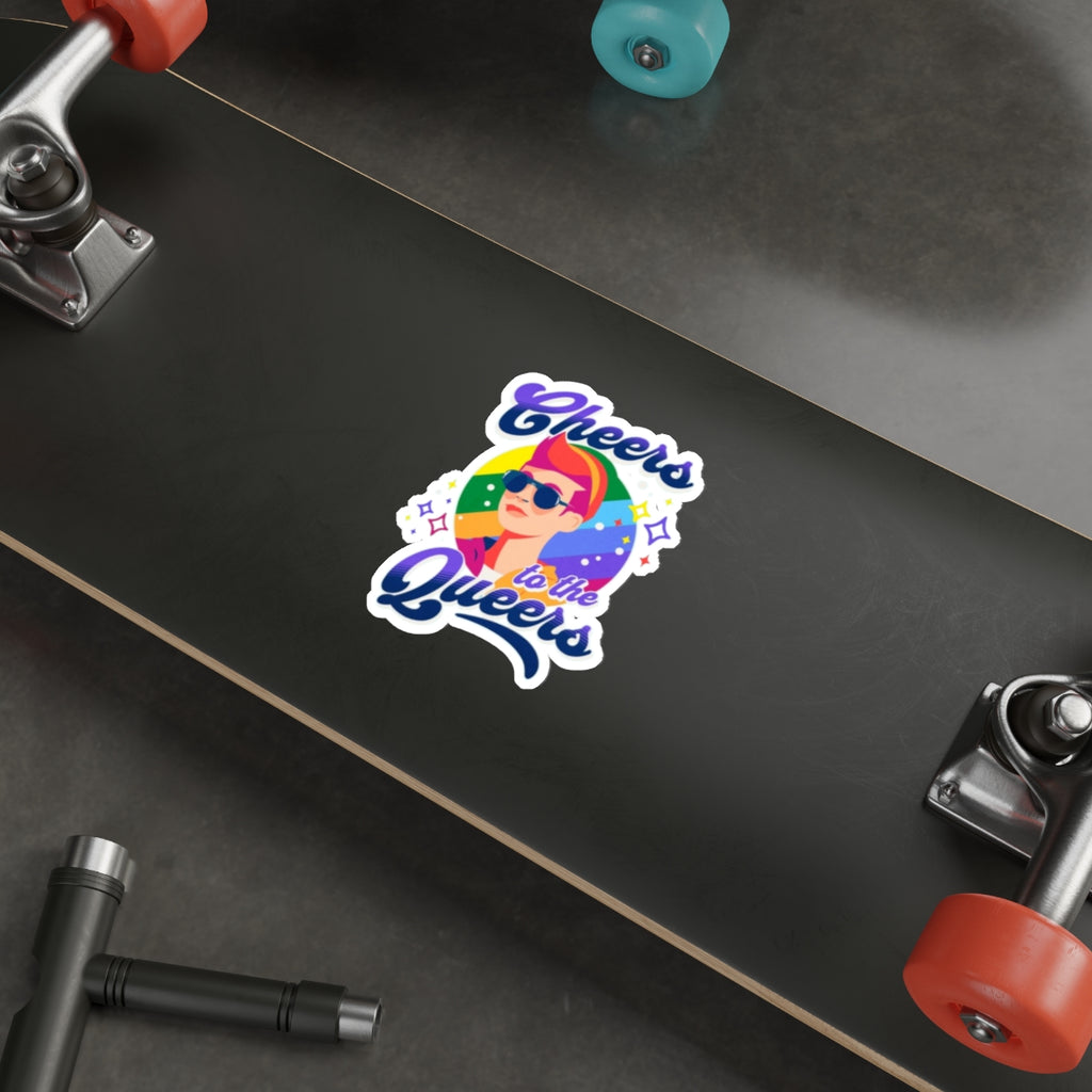 Cheers to the Queers Die-Cut Sticker