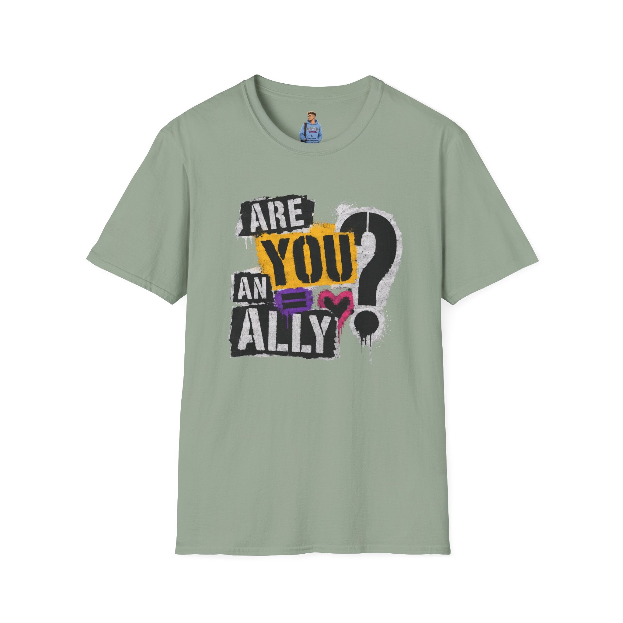 Are You An Ally? Graphic T‑Shirt — Pride & Allyship Tee