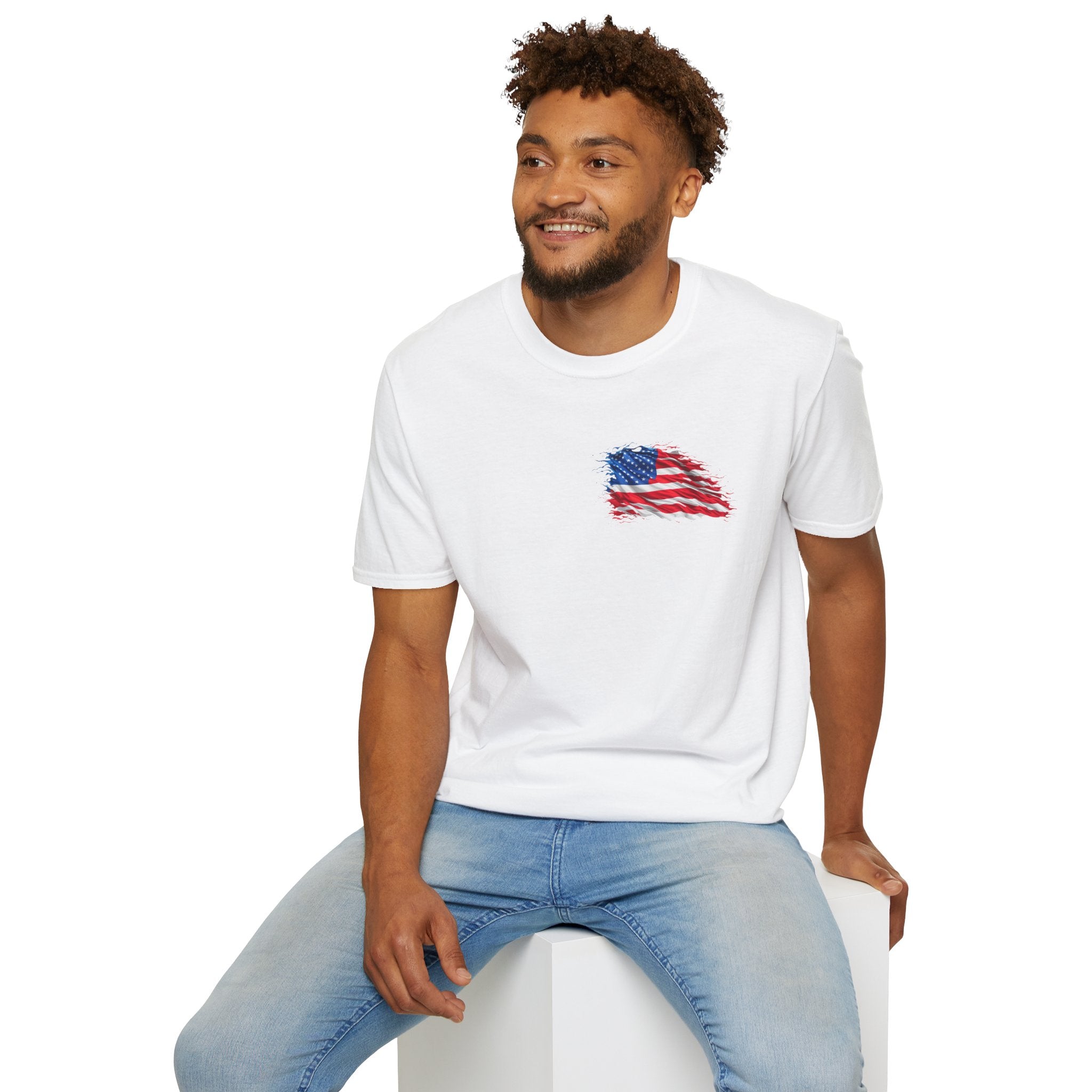 MAGA Values are NOT American Values Softstyle Unisex T-Shirt