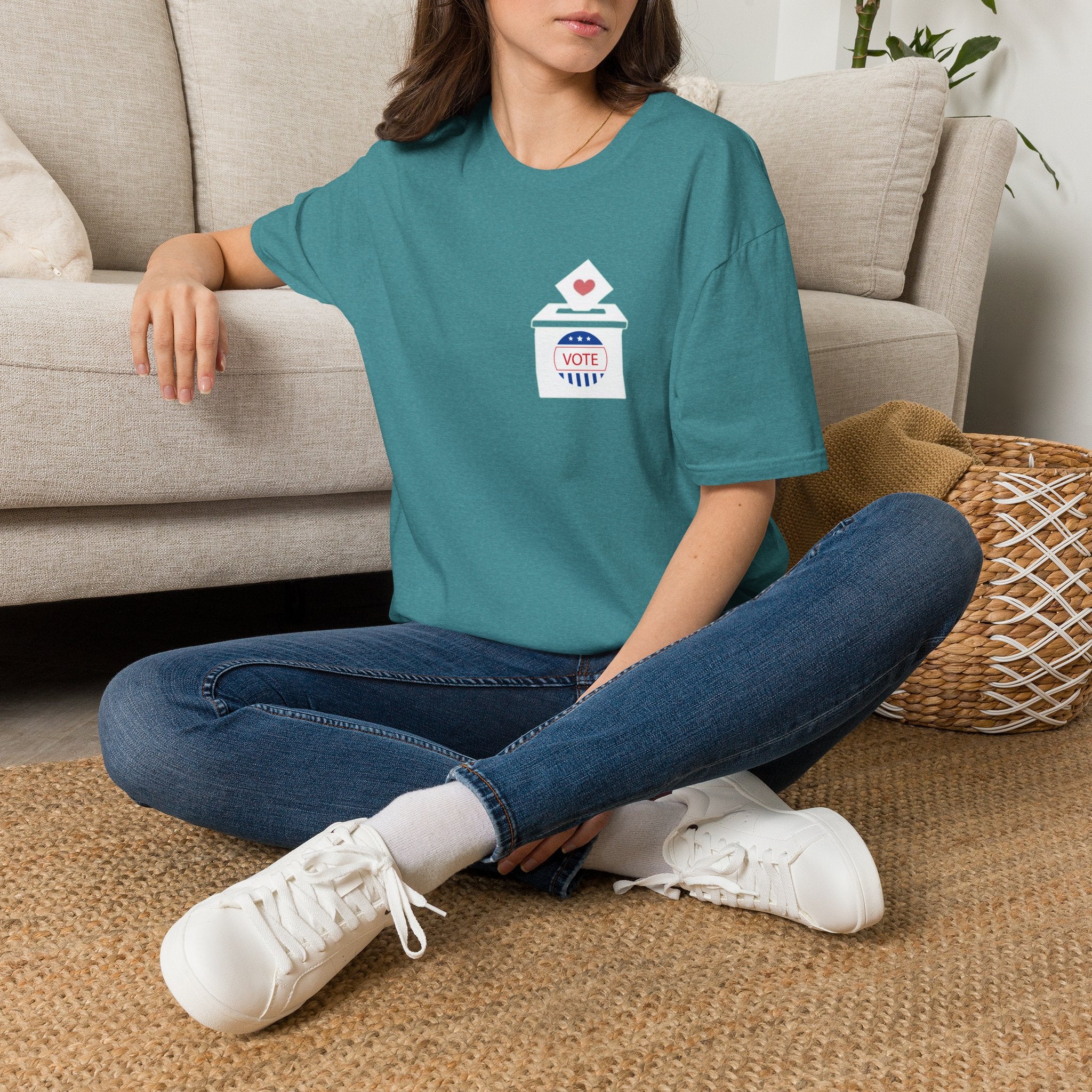 Vote with Your Heart Unisex Softstyle T-Shirt